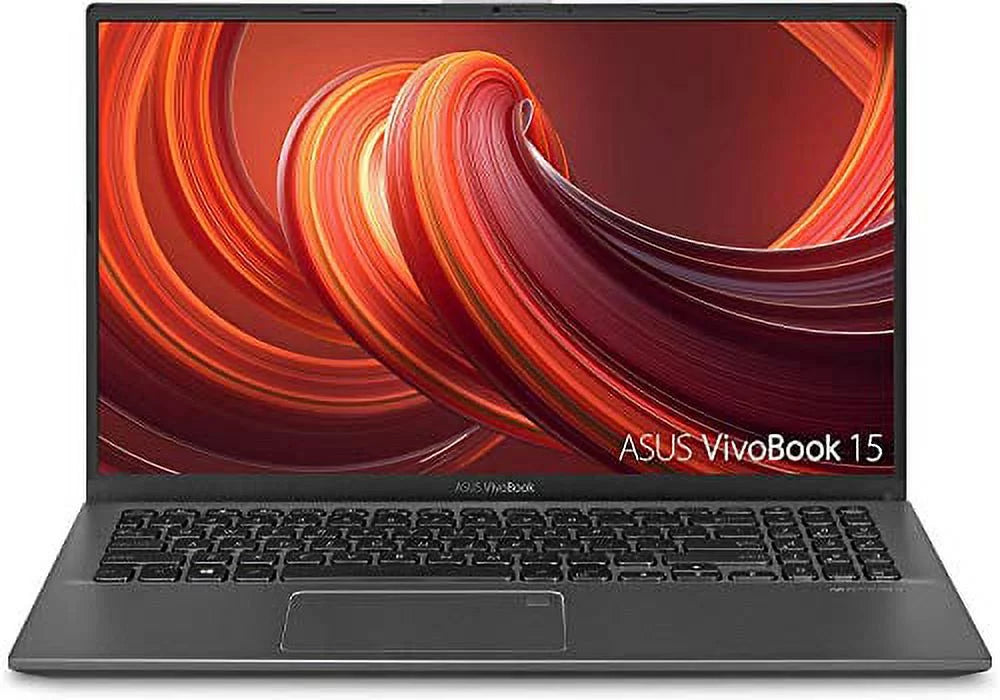 ASUS 2023 F512JA VivoBook Thin and Light Laptop 15.6” FHD Intel 10th Gen Dual-Core i3-1005G1 8GB DDR4 RAM 128GB PCIe SSD HDMI WiFi AC BT USB-C Backlit Fingerprint Windows 11 Pro w/RE USB Drive