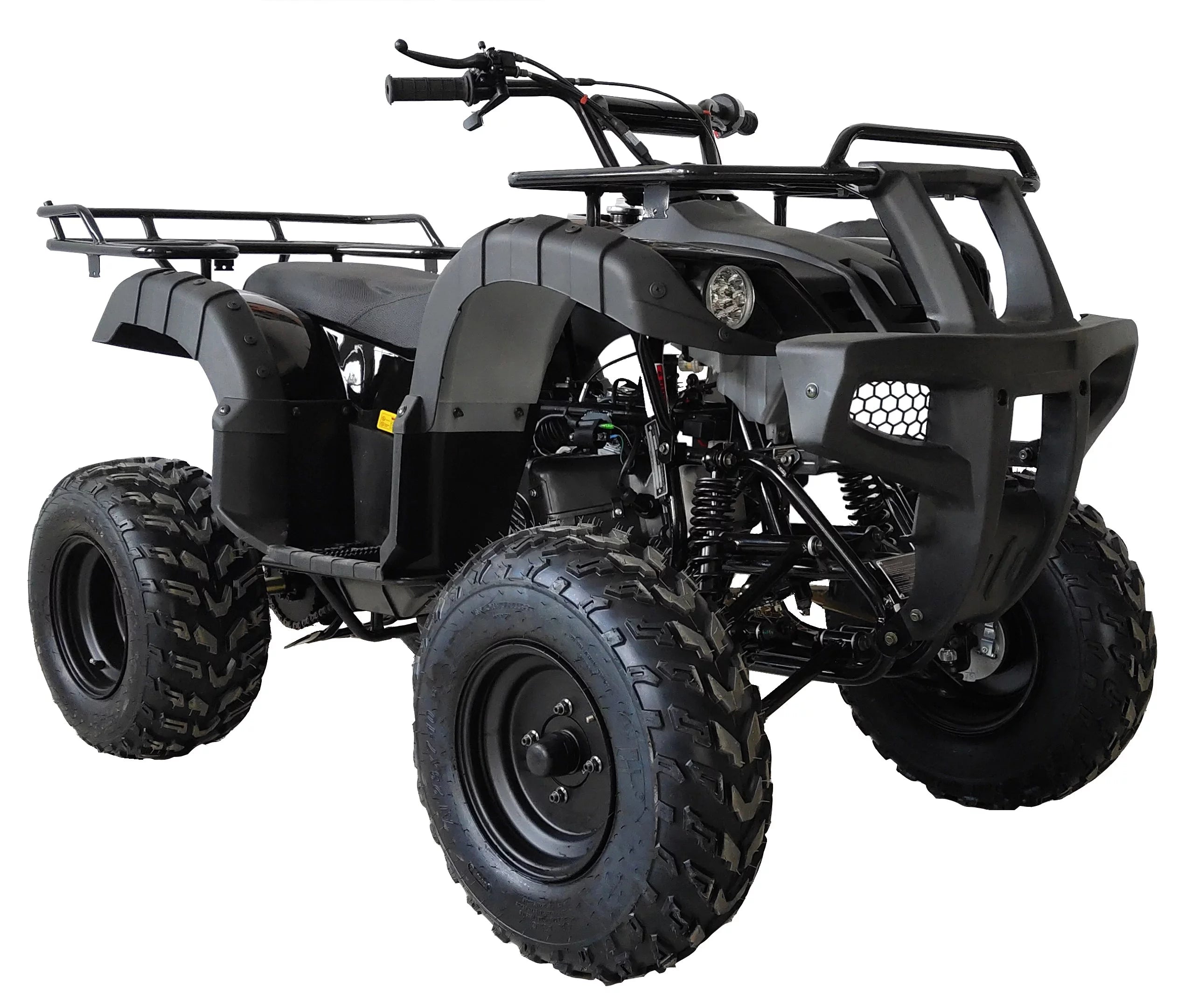 200 ATV Utility Quad Big Youth ATV Full Size ATV Automatic-Blue