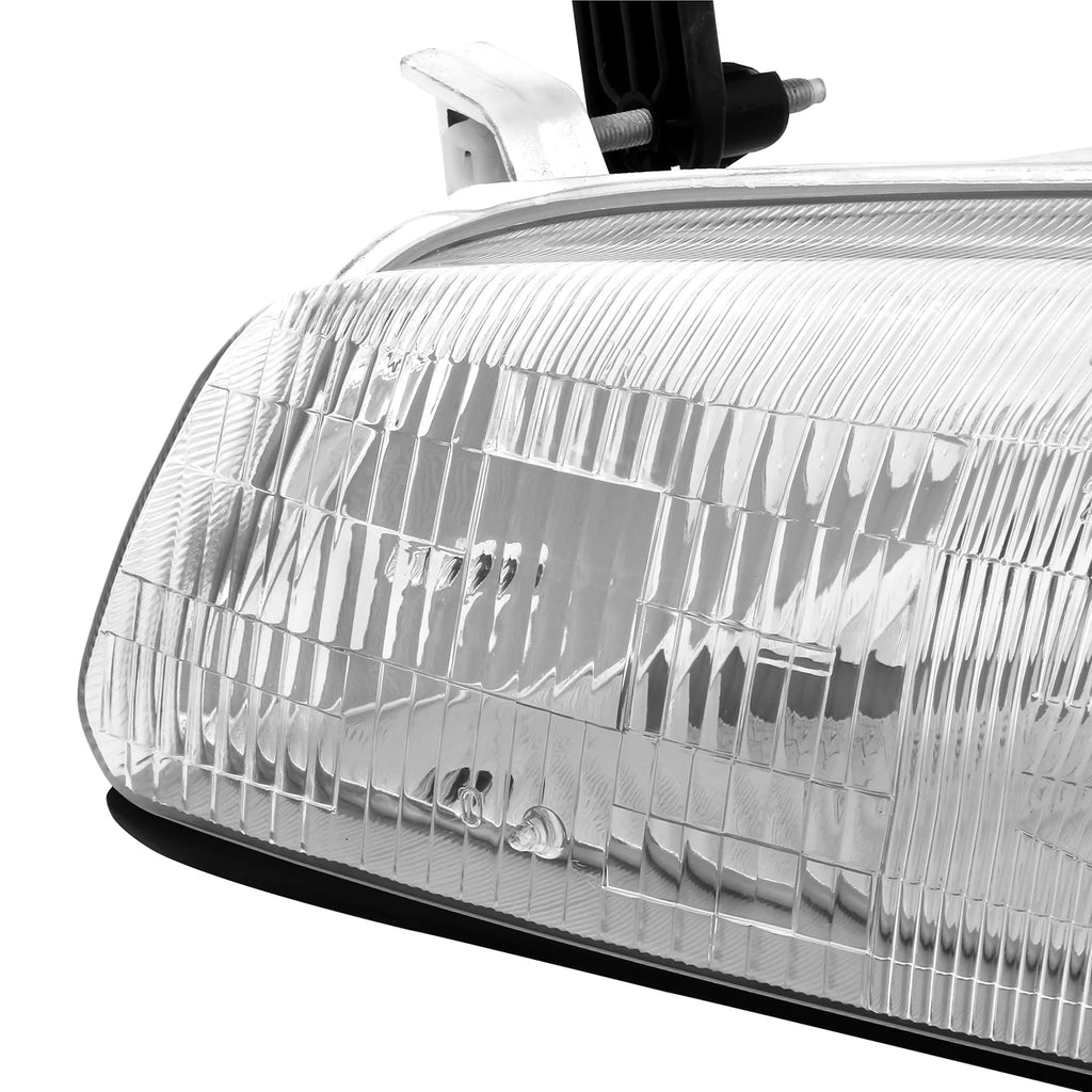 AKKON - For 1997 1998 1999 Toyota Camry Headlamps Headlights Housing + Corner Lights Direct Replacement Pair