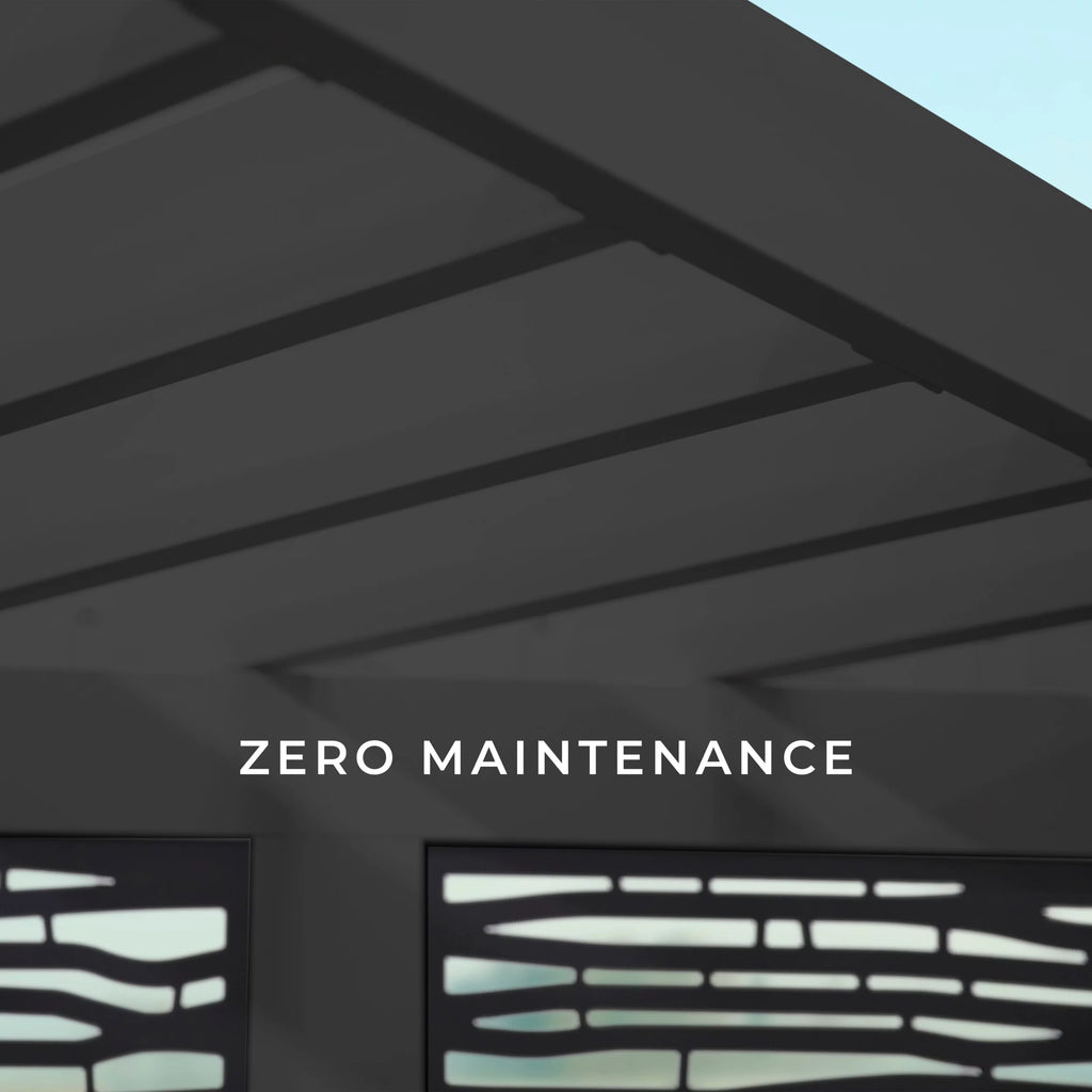 Backyard Discovery Glendale Traditional Pergola with Conversation Seating (Indigo)