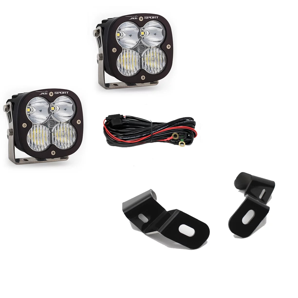 Baja Designs 2019-2020 Fits Dodge Ram 2500 3500 A-Pillar XL Sport Driving Combo LED Light Pods Kits 448036