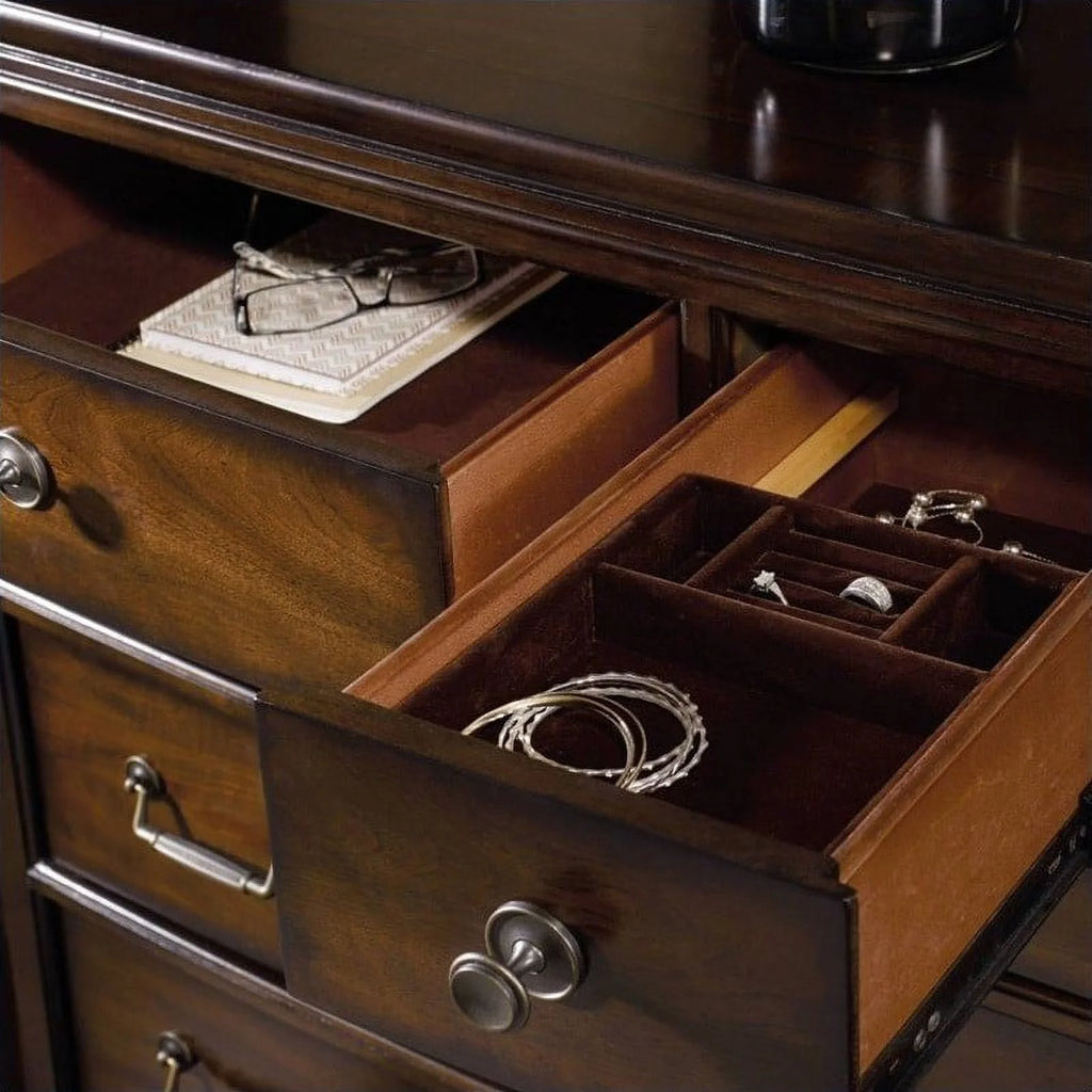 Beaumont Lane 11 Drawer Dresser in Walnut
