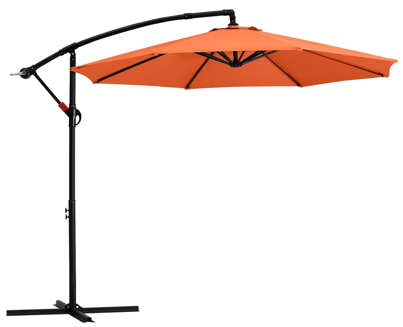 ABCCANOPY 10 FT Patio Umbrellas with Crank & Cross Base for Garden, Backyard, Pool and Beach, 12+ Colors(Turquoise)