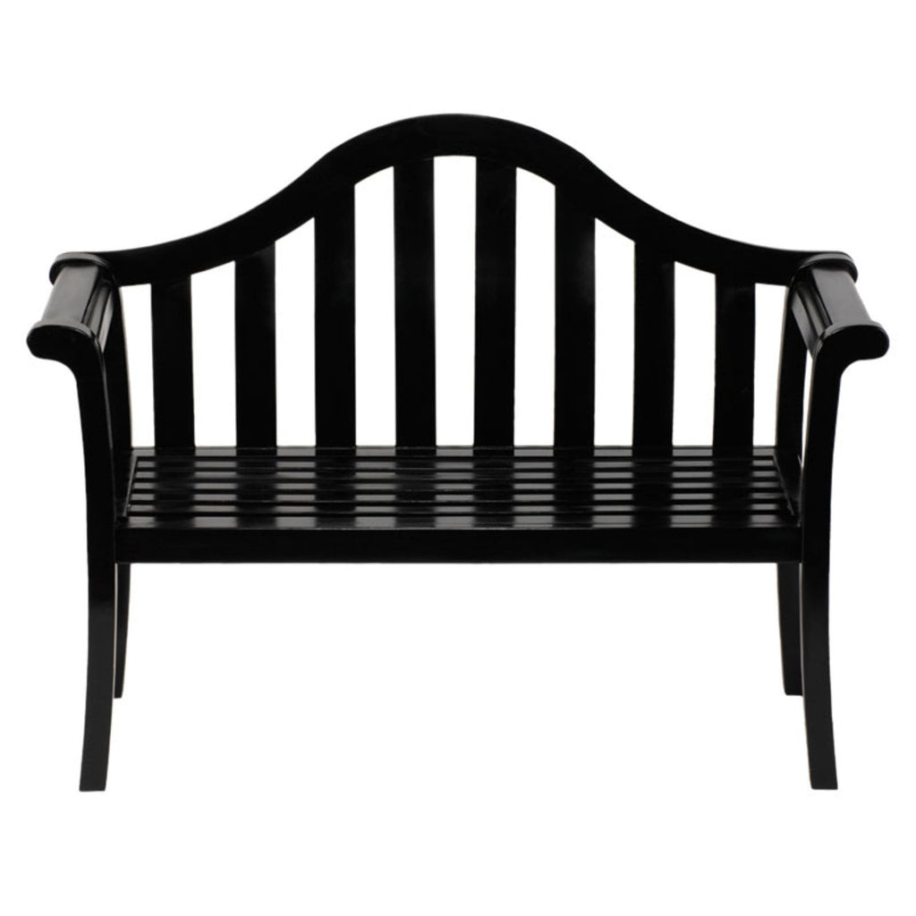 Achla Designs Black Camelback Bench