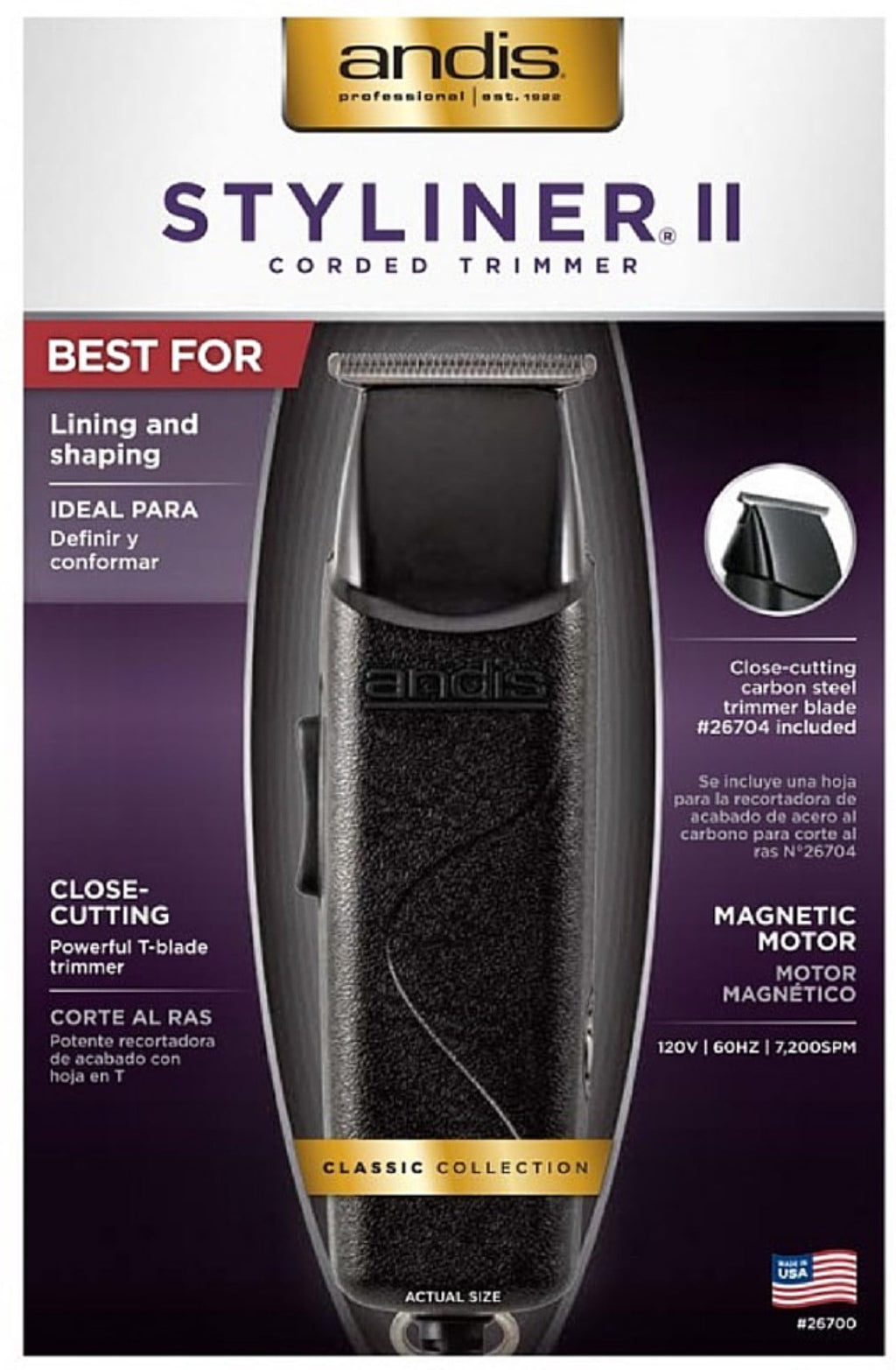 Andis Clippers Professional Styliner II Personal Trimmer 1 ea