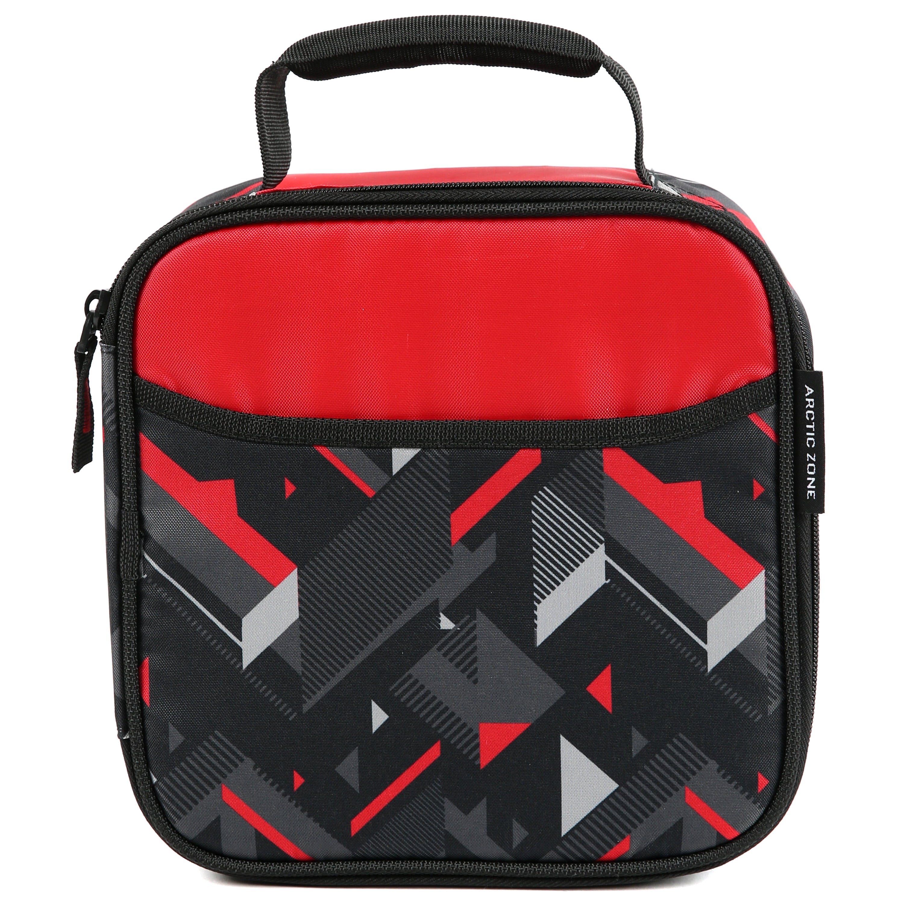 Arctic Zone Upright Reusable Lunch Box Combo with Accessories, Unicorn