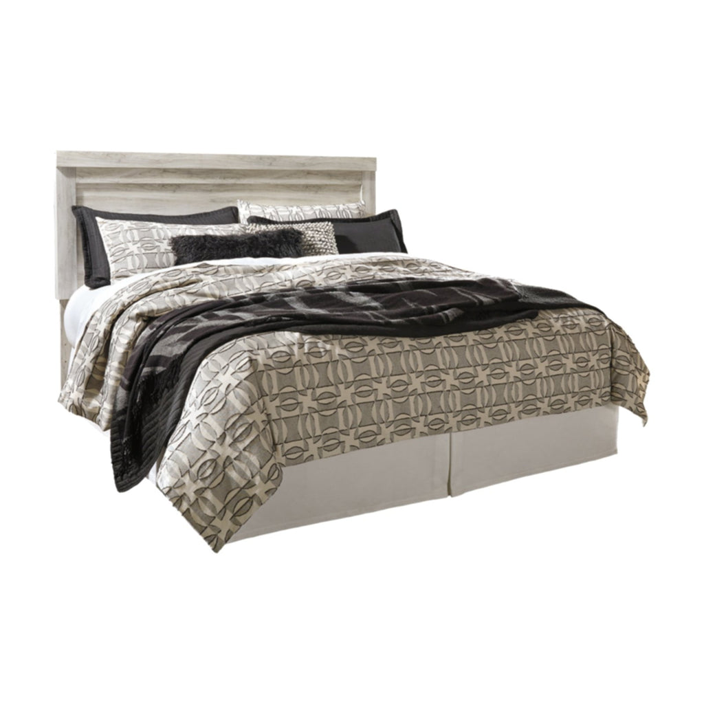 Ashley Furniture Bellaby King Panel Headboard in Whitewash