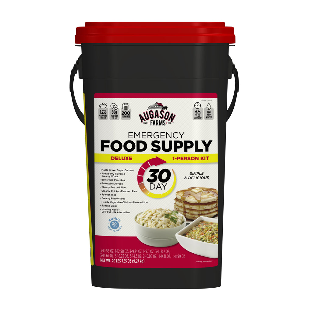 Augason Farms Deluxe 30-Day Emergency Food Supply, 20 lb 7.55 oz