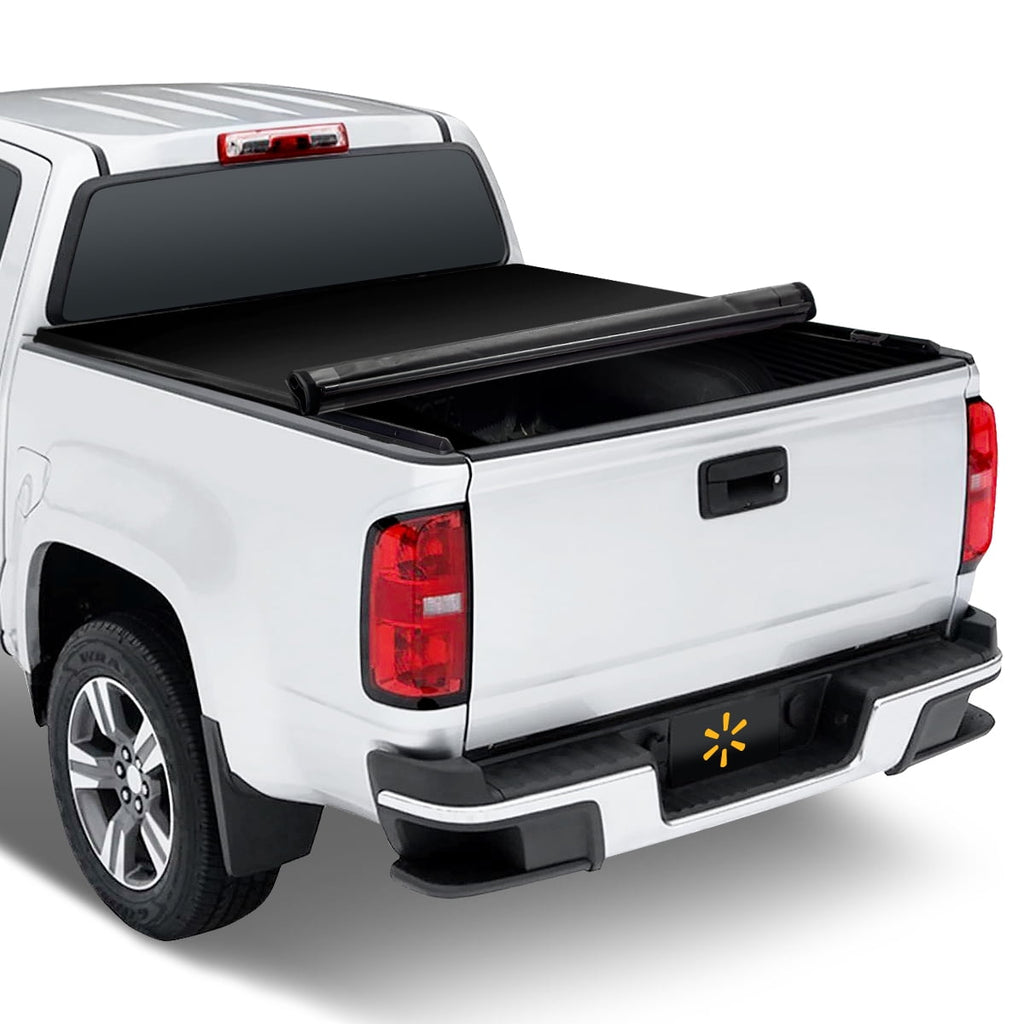 Auto Drive Soft Roll up Truck Bed Tonneau Cover Fits 15-19 Chevy Colorado / GMC Canyon 5Ft Bed