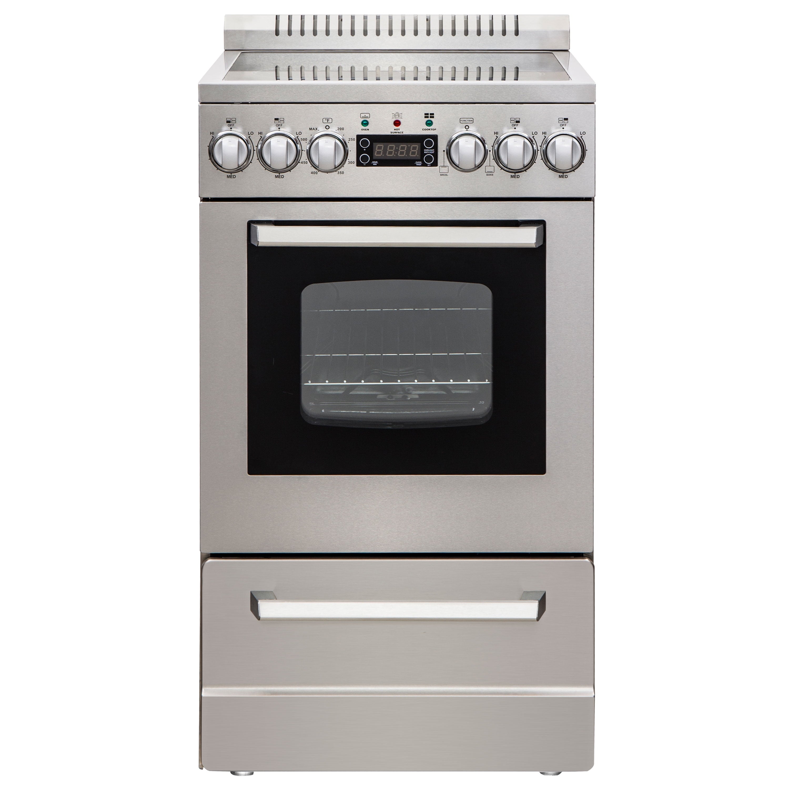 Avanti DER20P3S 2.0 Cu. Ft. ELITE Series Stainless Electric Range