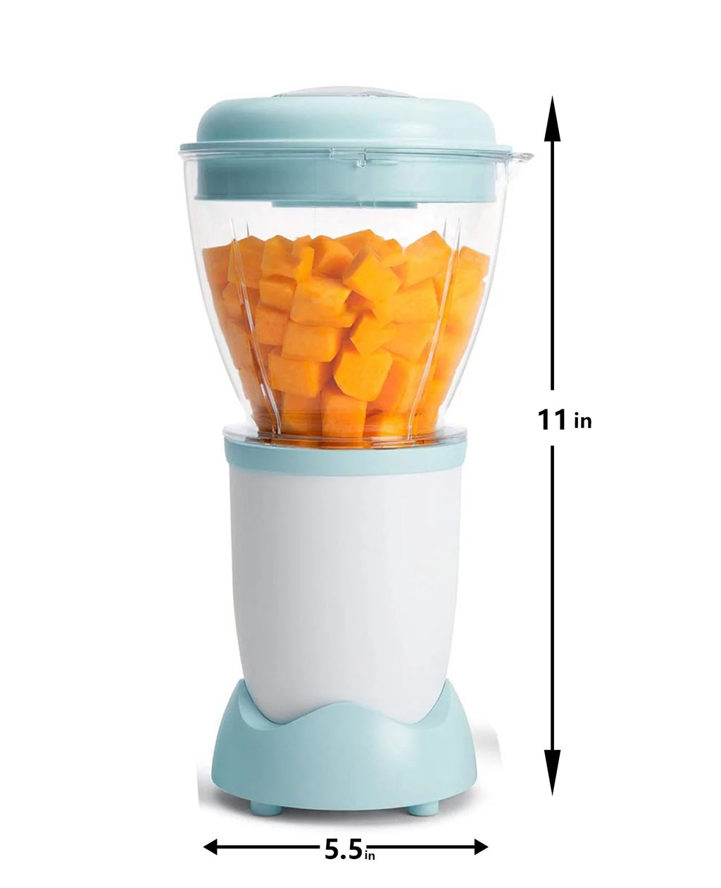 Baby Complete Food-Making System - with 200 watt Motor Base, 32-Oz Batch Bowl & Lid (Blue)