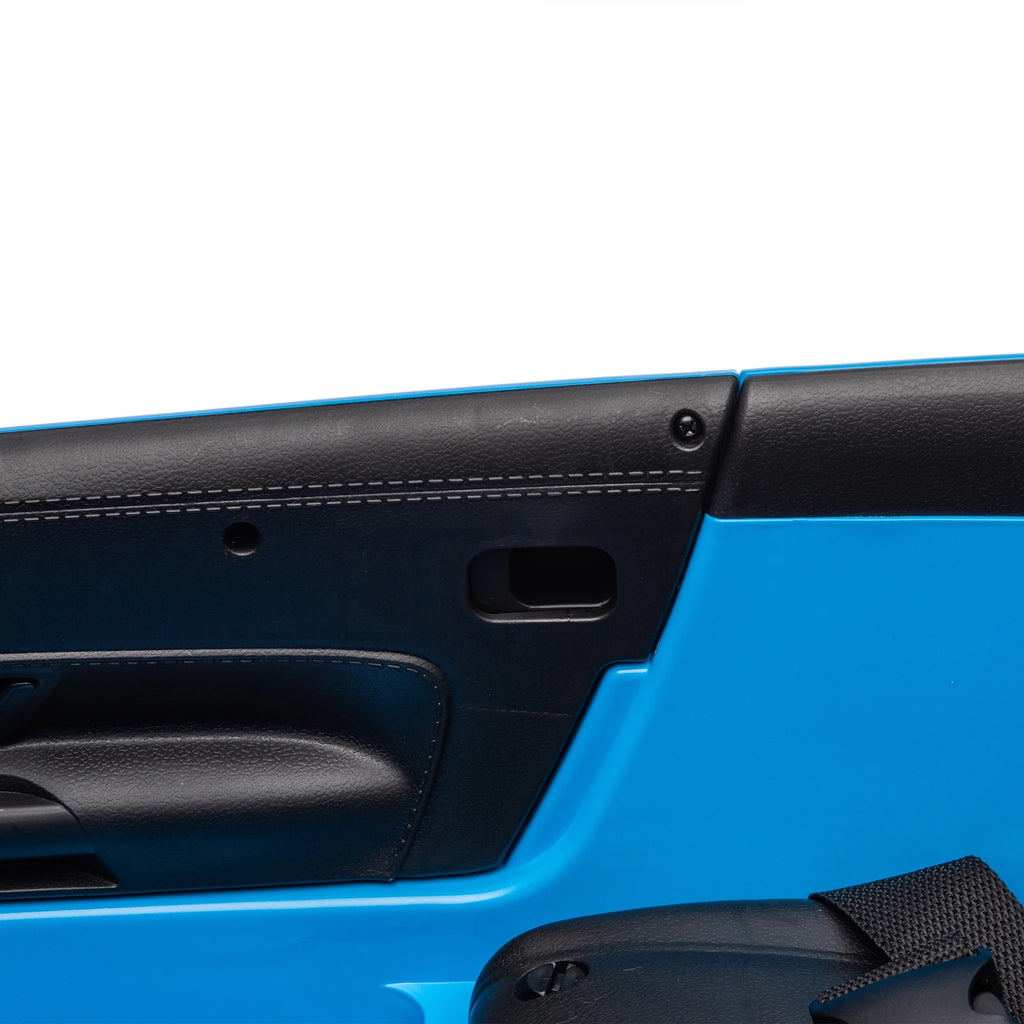 24V Ride on Car w/Parent Remote Control, Licensed Mercedes-Benz SL63 Powered Ride On Toy Car for Kids, Electric Car for Boy w/Music Bluetooth/LED Headlight/Belt, 200w Super Powerful Motor, Blue