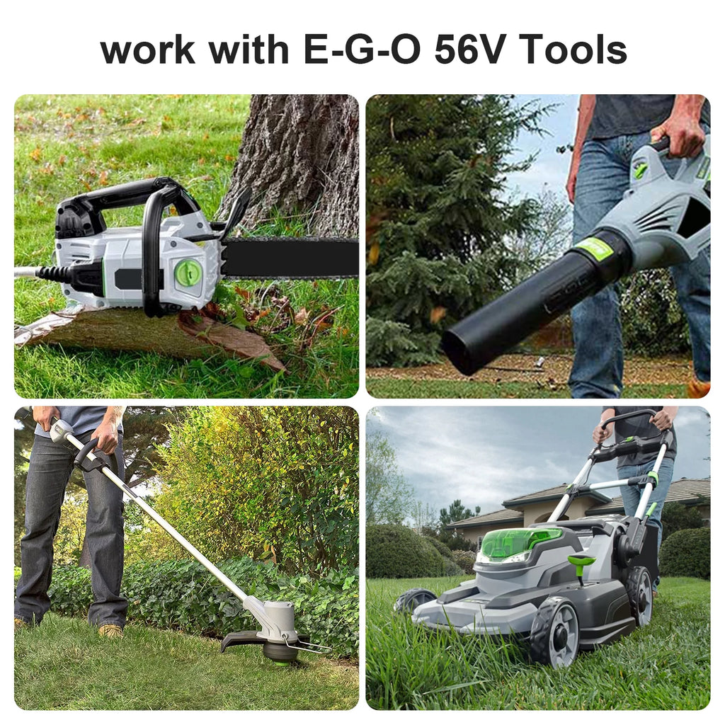 56-Volt 5.0Ah EGO Replacement Battery For Power BA2800 BA4200 BA1400 with Fuel Gauge