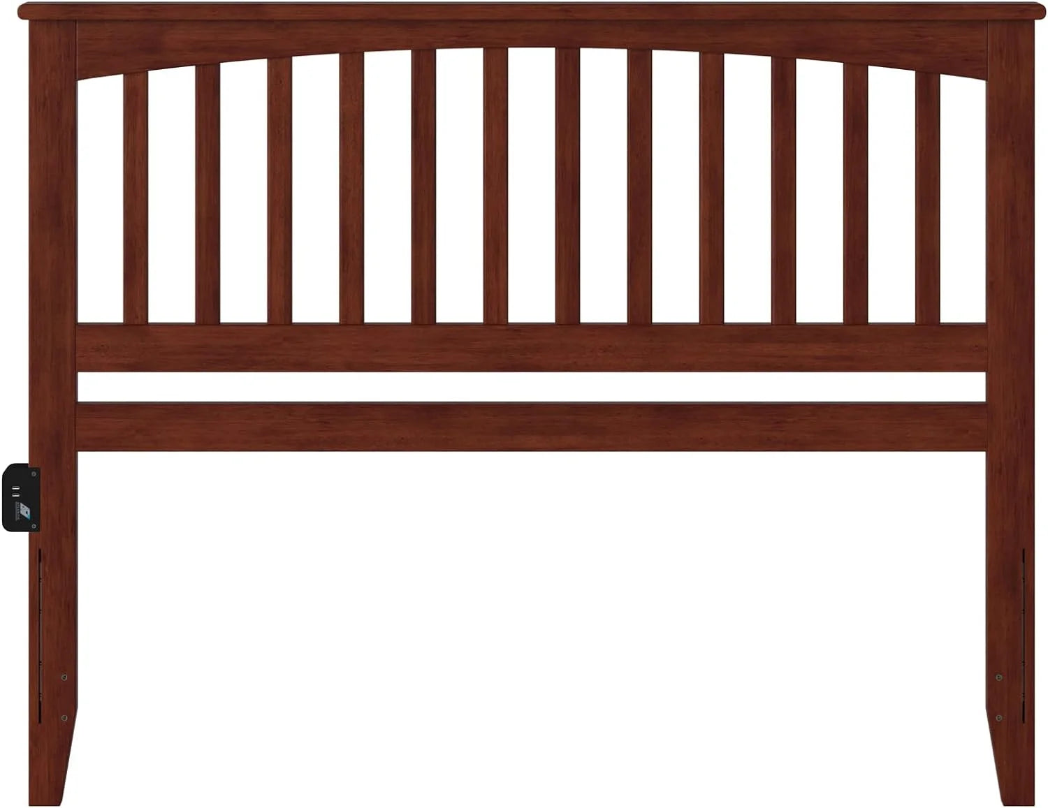 Atlantic Furniture Mission Headboard, King, Walnut, Model:AR287854