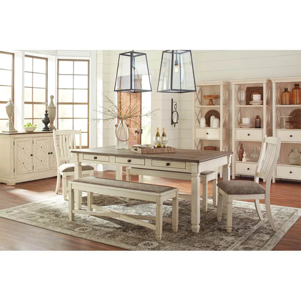 Ashley Furniture Bolanburg Dining Table in White