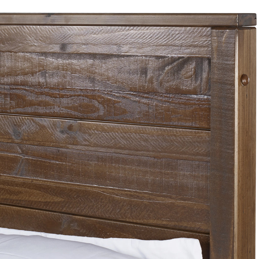 Baja Platform Bed - King Size - Walnut Finish