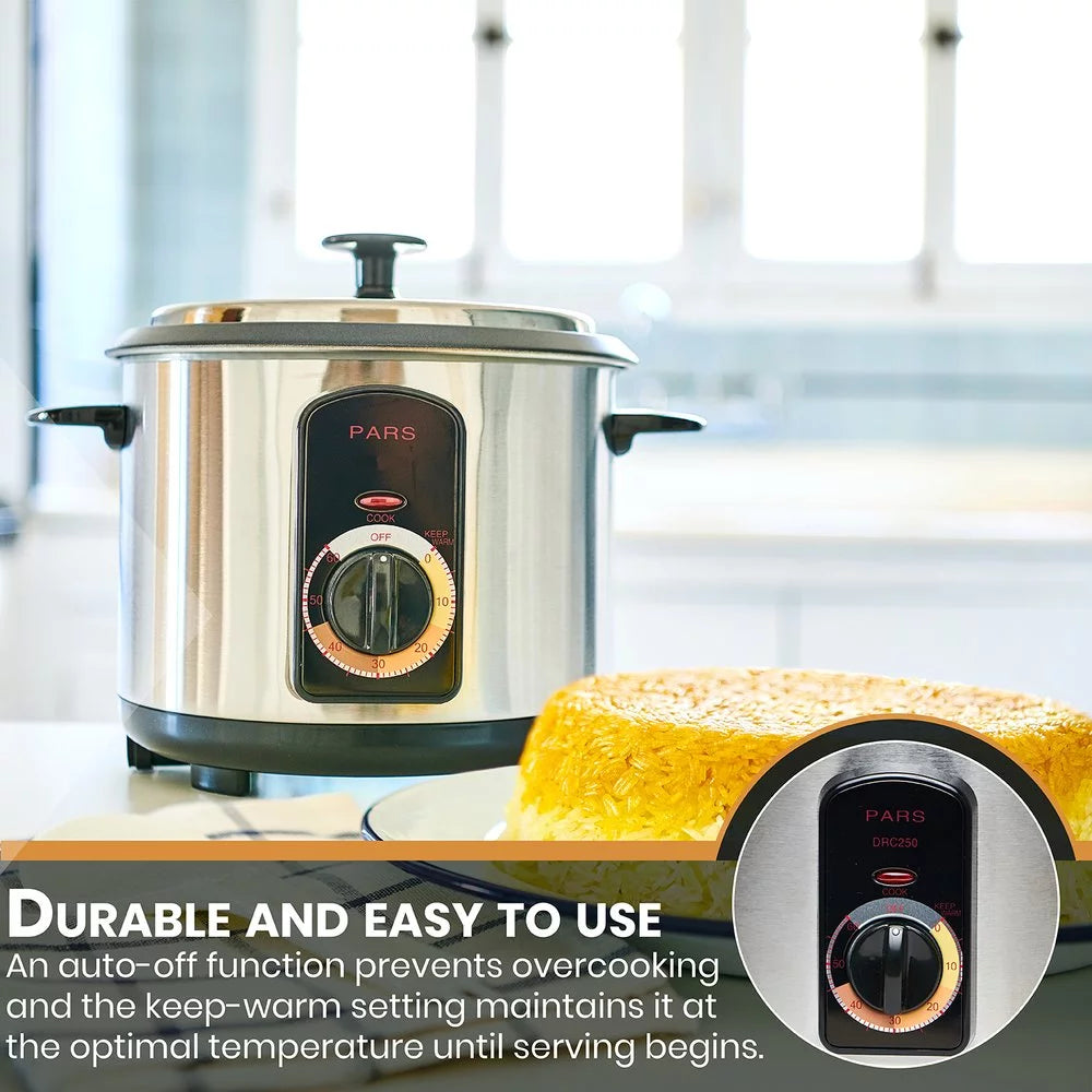 20 Cup Pars Automatic Persian Rice Cooker