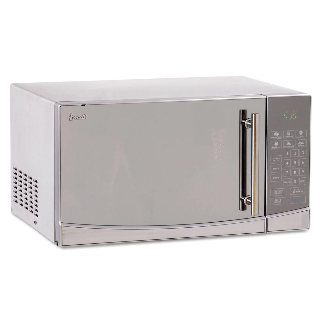 Avanti 1.1 cu. ft. Stainless Steel Microwave Oven, 1,000 W, Mirror-Finish
