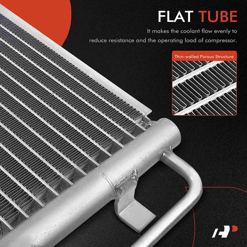 A-Premium Air Conditioning A/C Condenser Compatible with Smart Fortwo 2008-2015 L3 1.0L