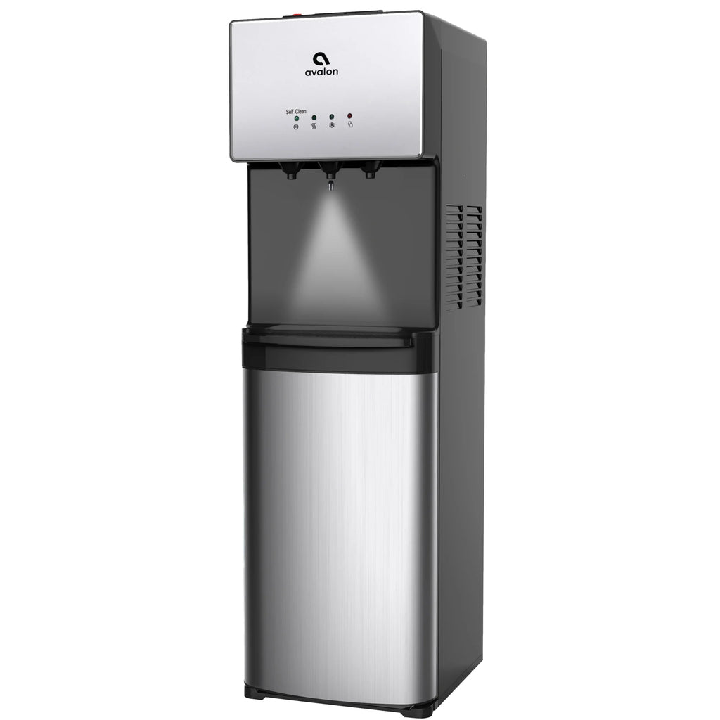 Avalon Self Clean Bottom Load Water Cooler 3 Temp NSF UL Energy Star, Stainless Steel