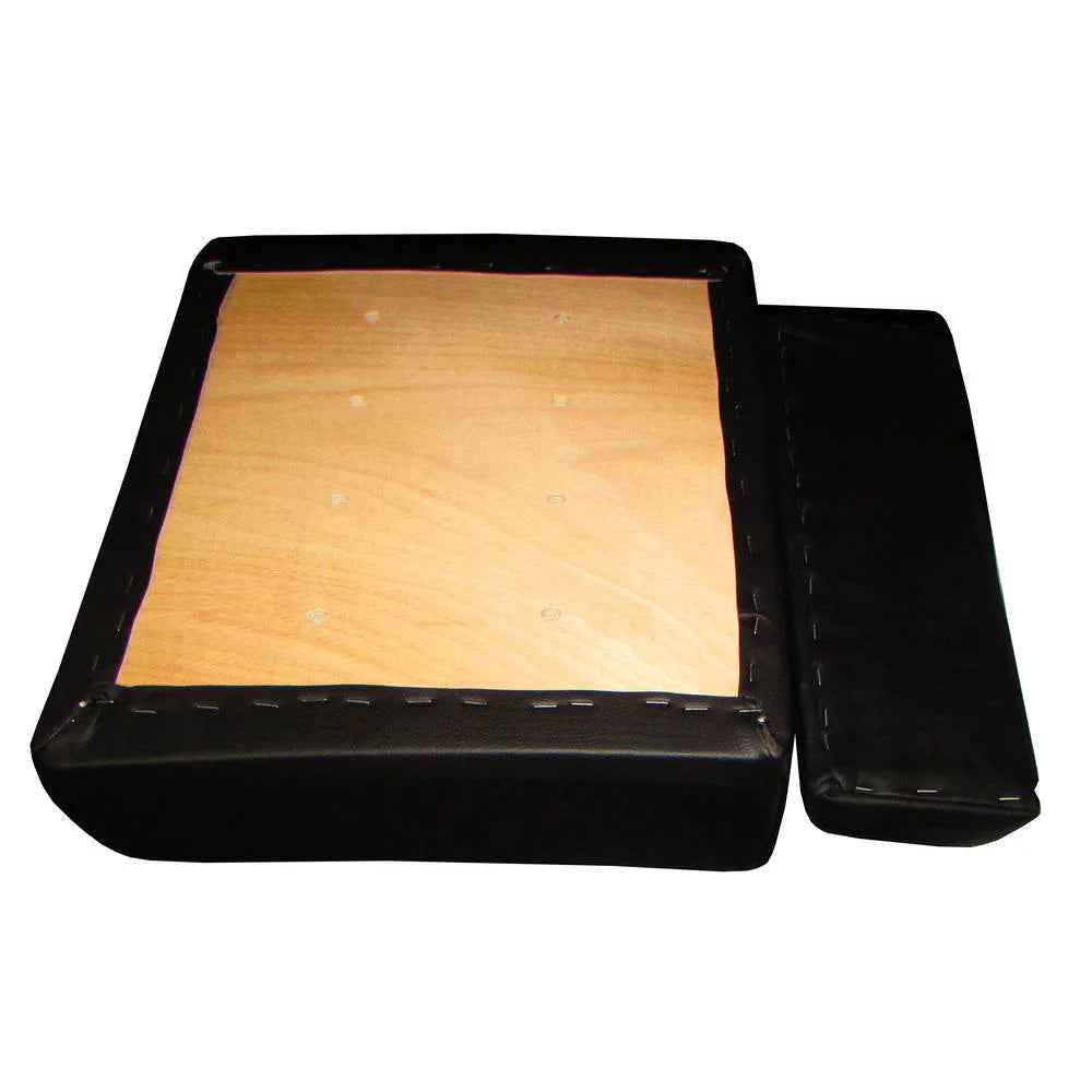 Aftermarket One Black Backrest And One Seat Cushion Set Fits John Deere M MT 40 320 330 420 430 435