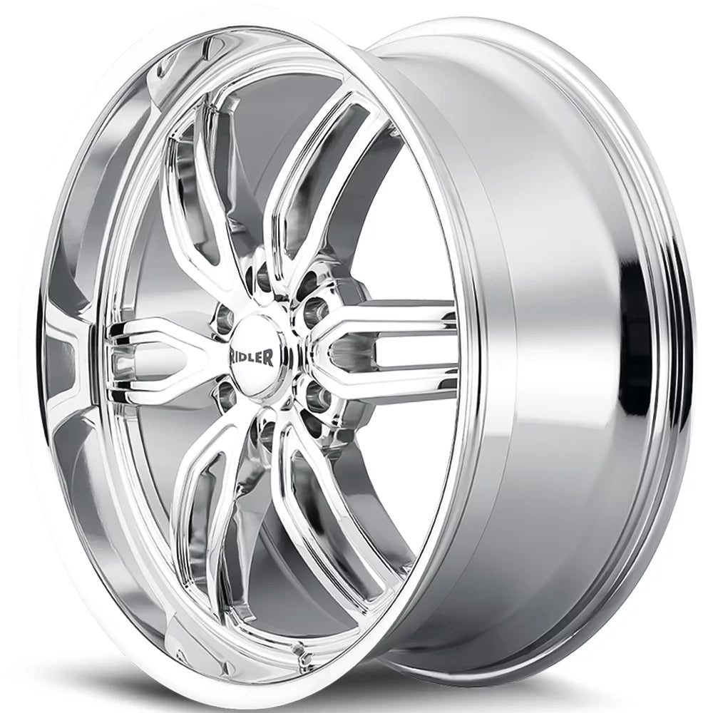 1 Wheel 20" 609 20x9 6x135 Chrome 30ET 87.1CB (609-2936C30)