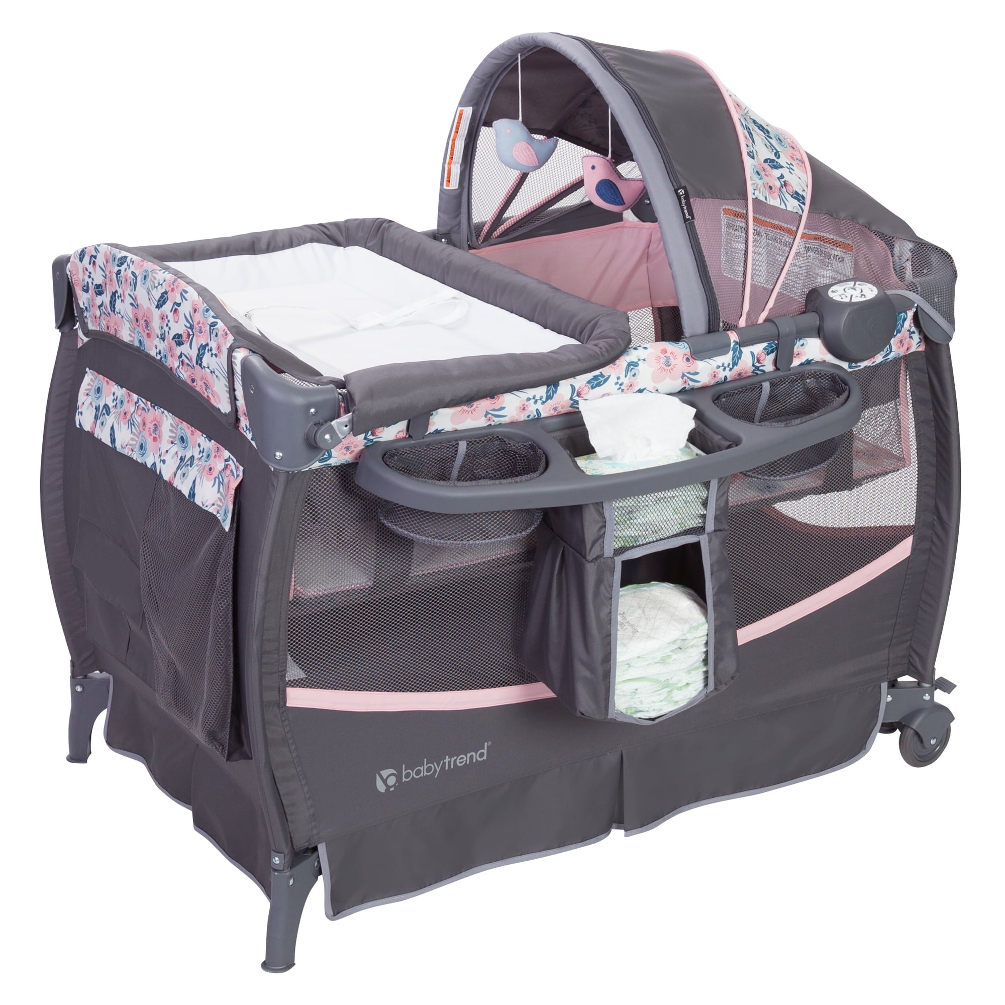 Baby Trend Deluxe II Nursery Center Playard, Havenwood