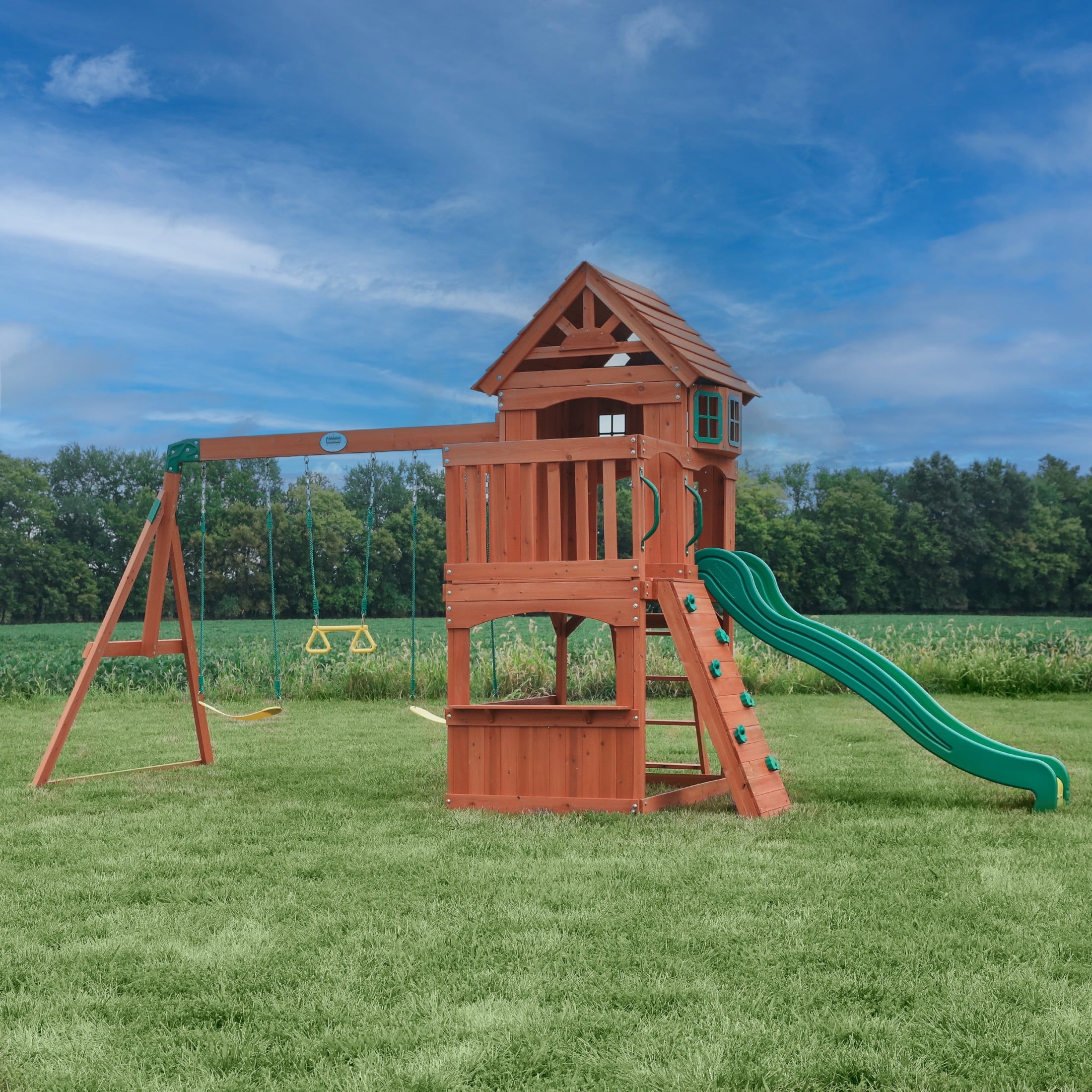 Backyard Discovery Atlantis Swing Set