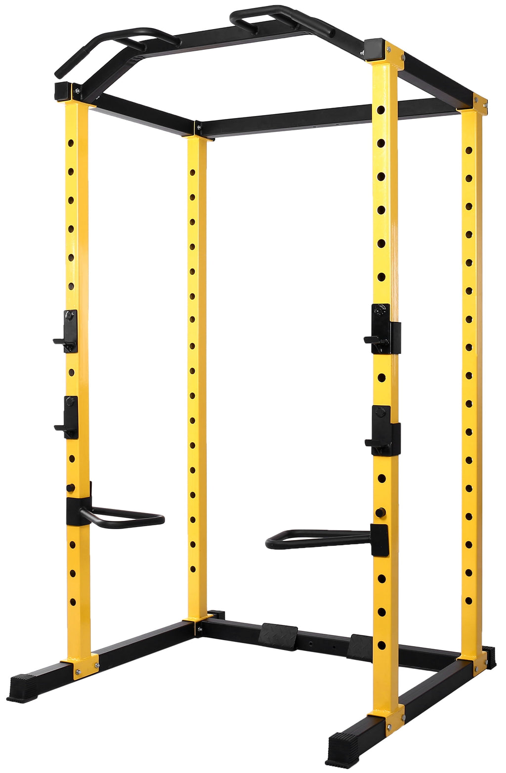 BalanceFrom PC-1 Series 1000lb Capacity Multi-Function Adjustable Power Cage Power Rack with Optional Lat Pull-down and Cable Crossover, Power Cage Only