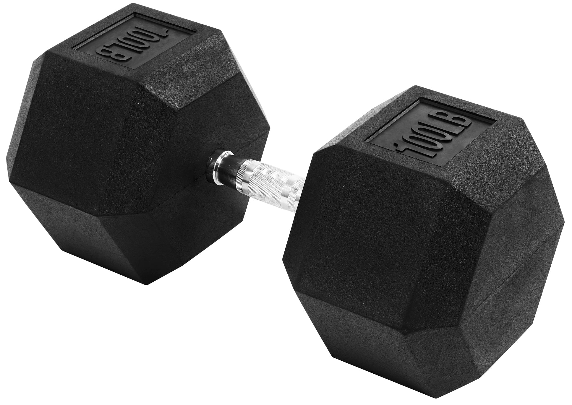 BalanceFrom Rubber Encased Hex Dumbbells, 20 Lbs. Pair