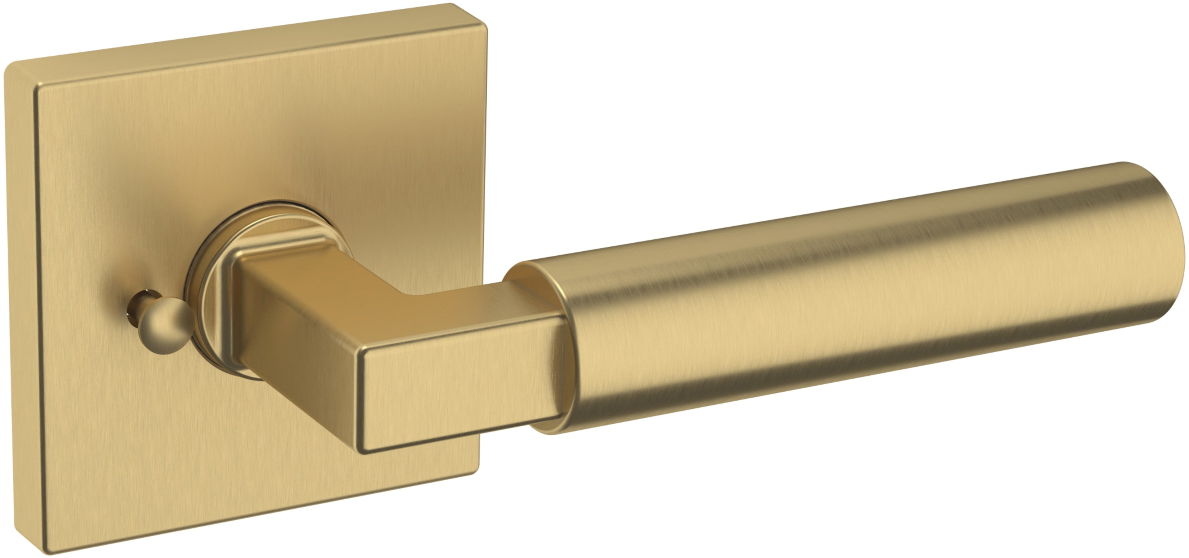 Baldwin L029.Priv L029 Gramercy Privacy Door Lever Set - Bronze