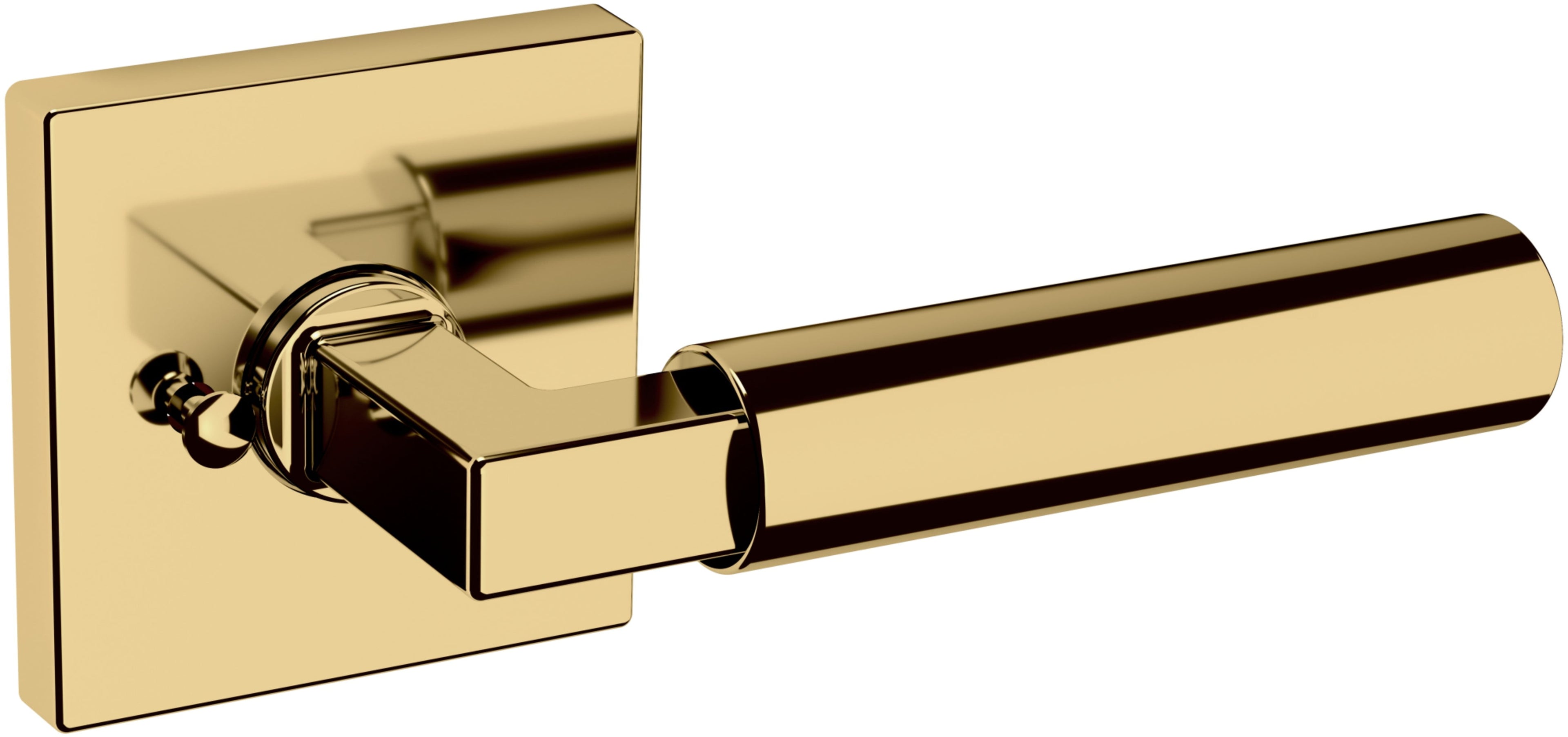 Baldwin L029.Priv L029 Gramercy Privacy Door Lever Set - Bronze