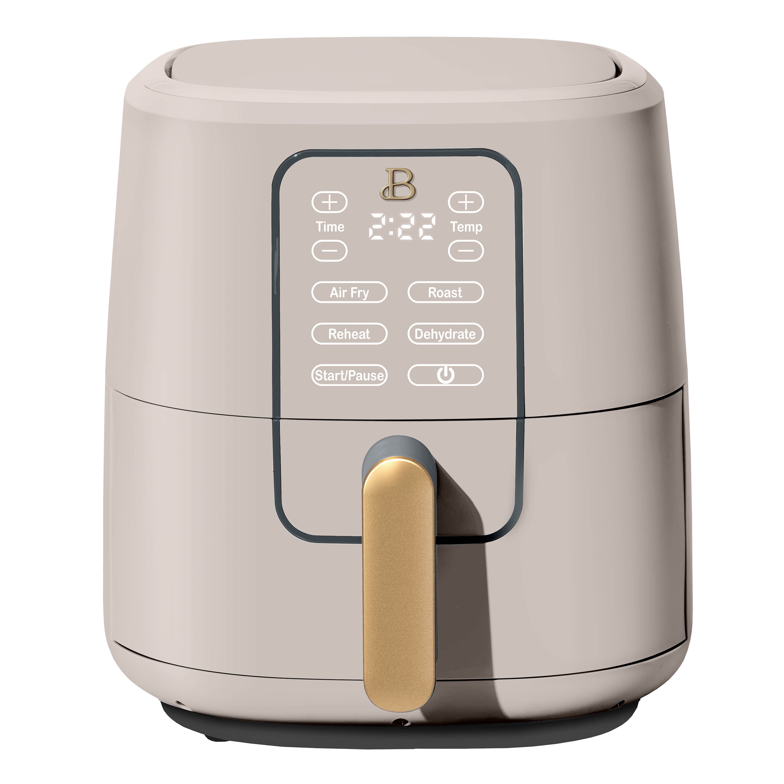 Beautiful 6 Qt Air Fryer with TurboCrisp Technology and Touch-Activated Display, White Icing by Drew Barrymore