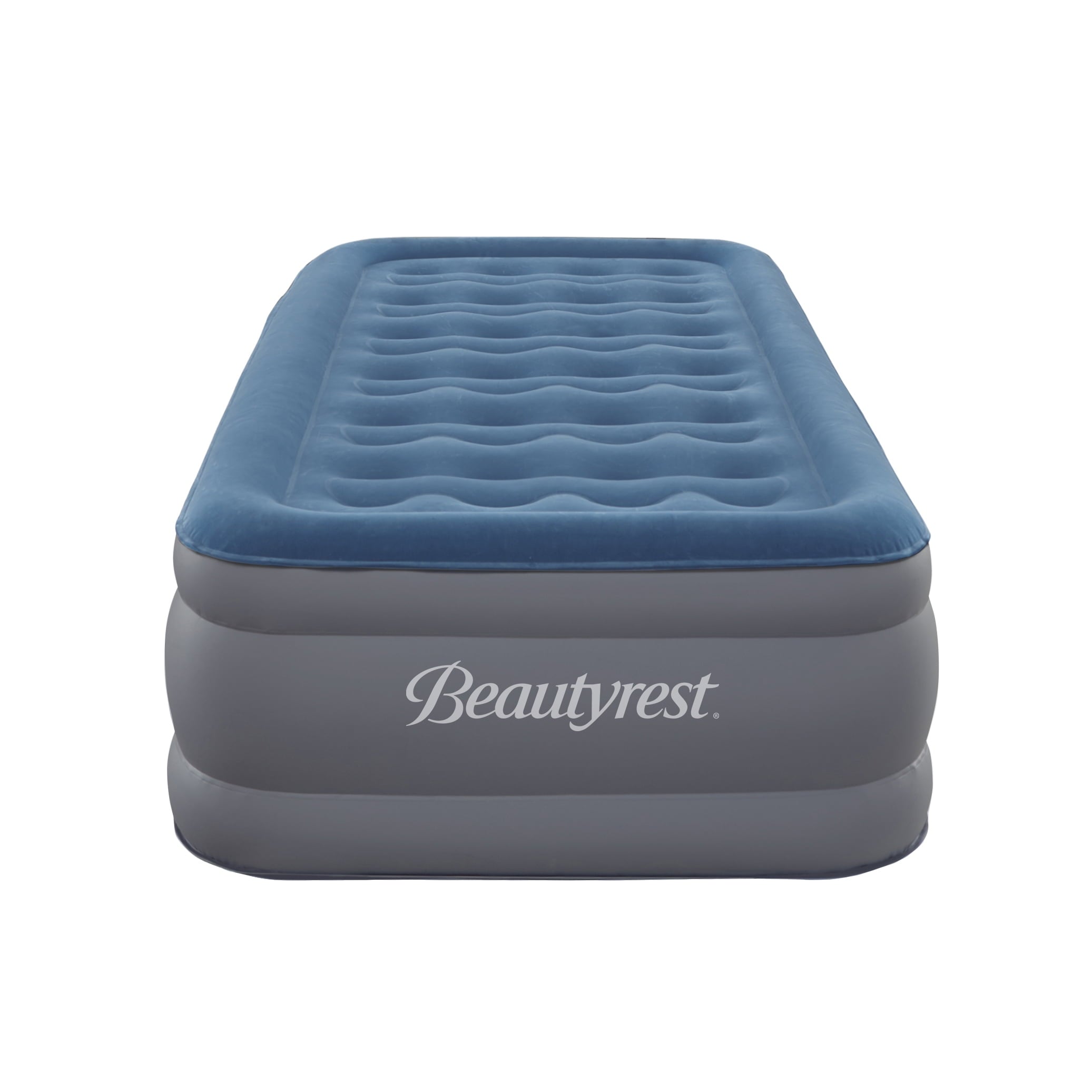 Beautyrest Extraordinaire 18" Queen Inflatable Blow up Air Bed Mattress with Built-in Pump