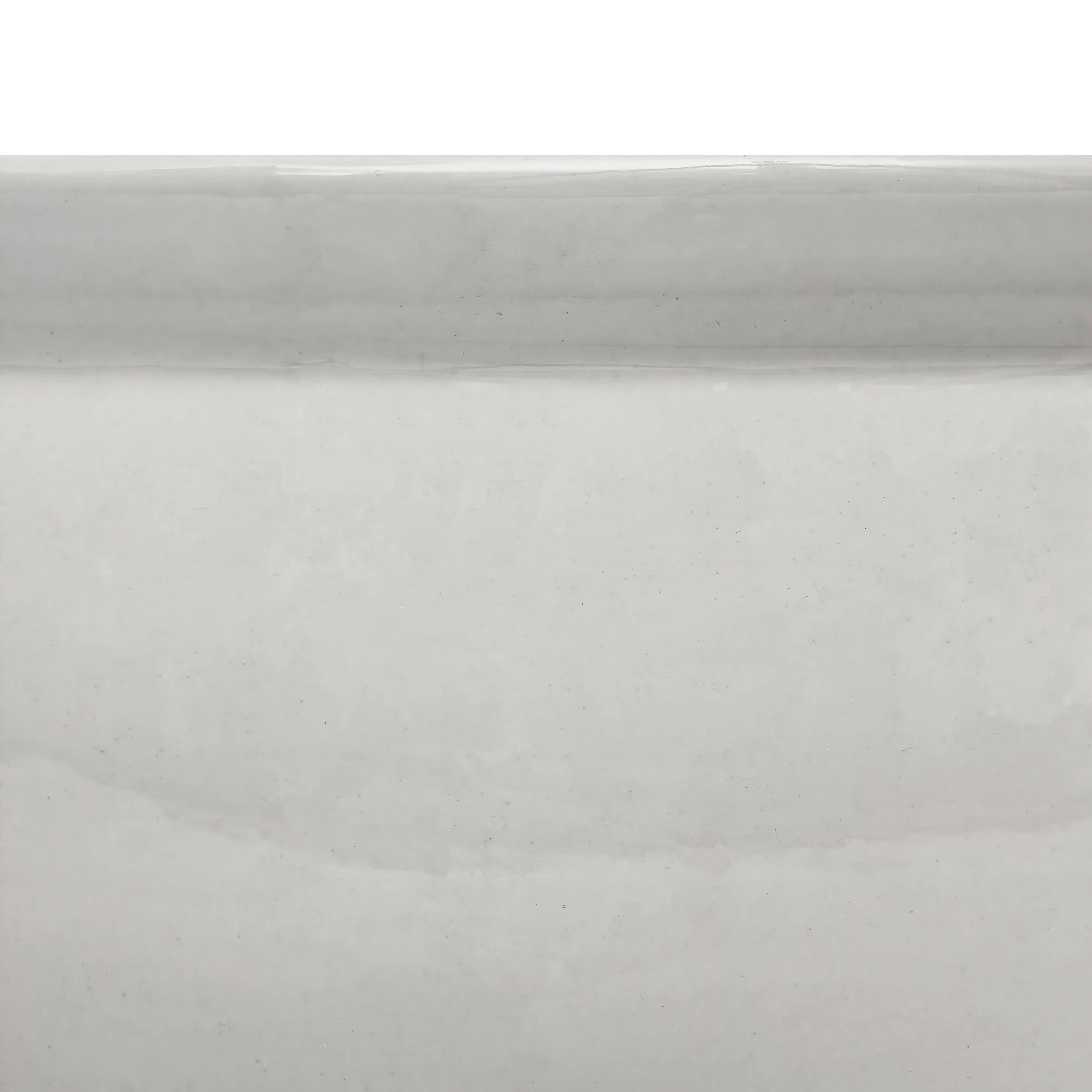 14" White Porcelain Fishbowl