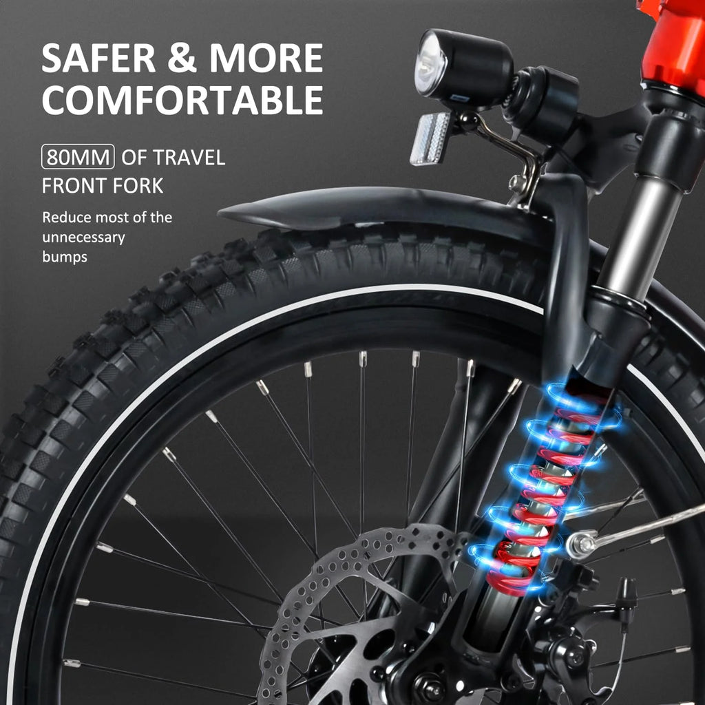 Addmotor Electric Trike, 750W (Peak 1400W) 90Miles Electric Tricycle for Adults, 48V 20Ah Folding 3 Wheel Electric Bikes with Parking Brake & Rear Speed Differential, E-310 Gray