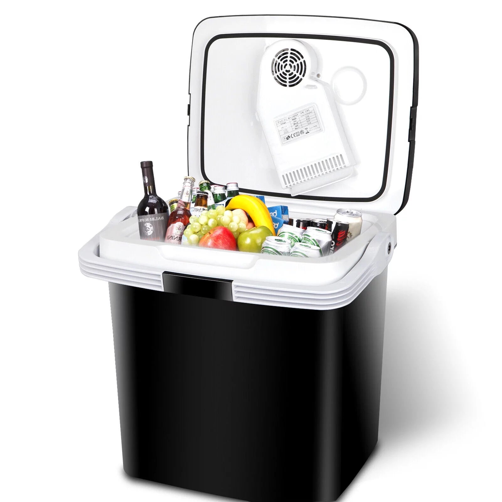 2023 Newest Portable Iceless Thermoelectric Cooler Warmer Low Noise Car Electric Refrigerator Mini Fridge for Car Travel Trip Caming