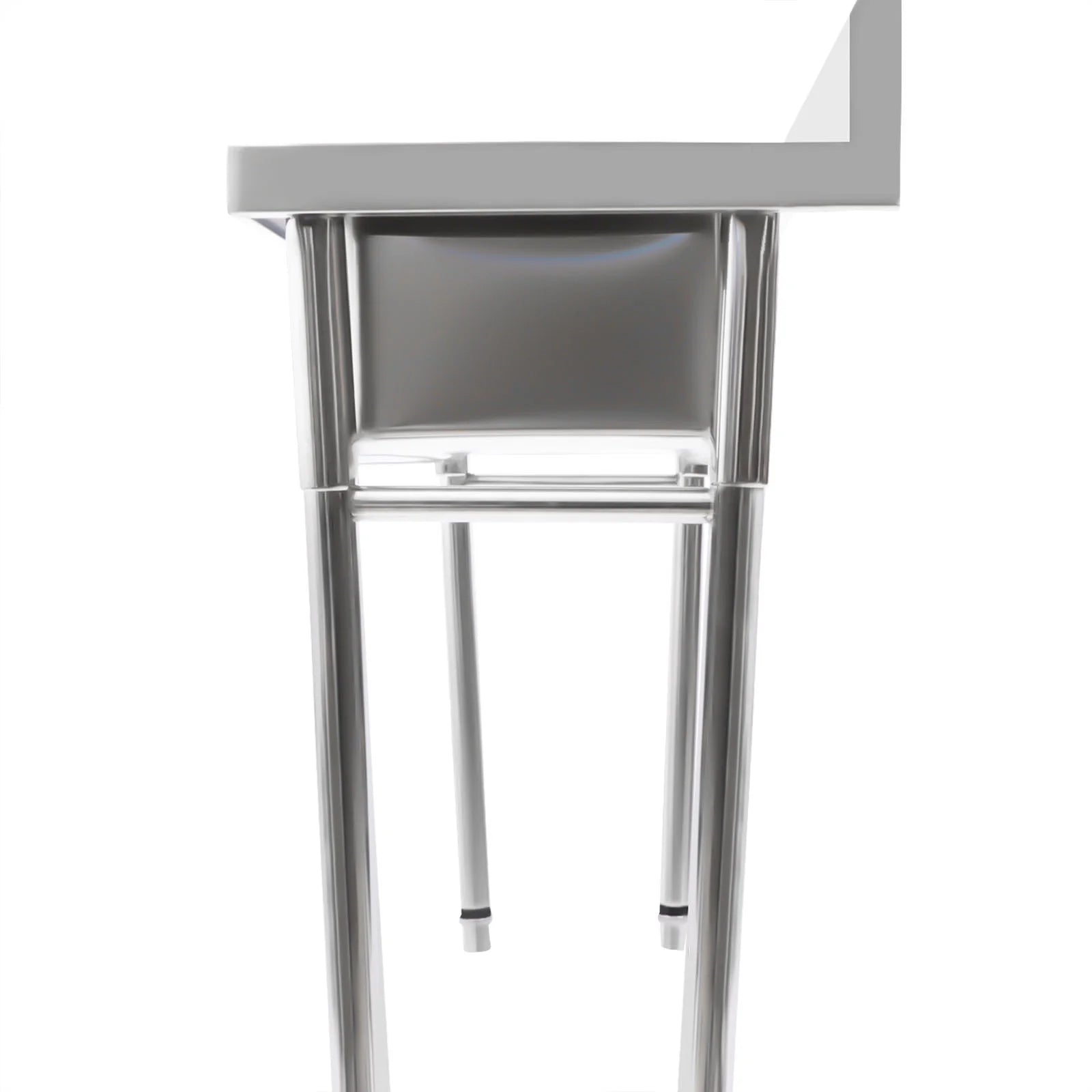 Aiqidi 3 Compartment Freestanding Stainless Steel Utility Sink Commercial Restaurant Kitchen Sink Basin Laundry Sink with 3 Drains