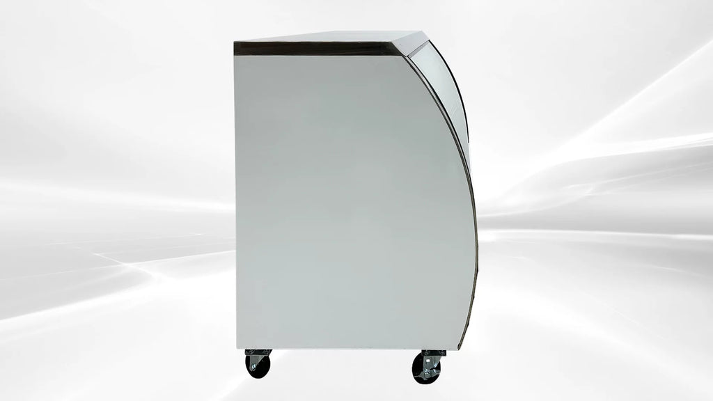 36" Deli Case Meat/Seafood Display Showcase Commercial Refrigerator Cooler Case for Restaurant display for merchandiser Stainless Steel Curved Glass DC92