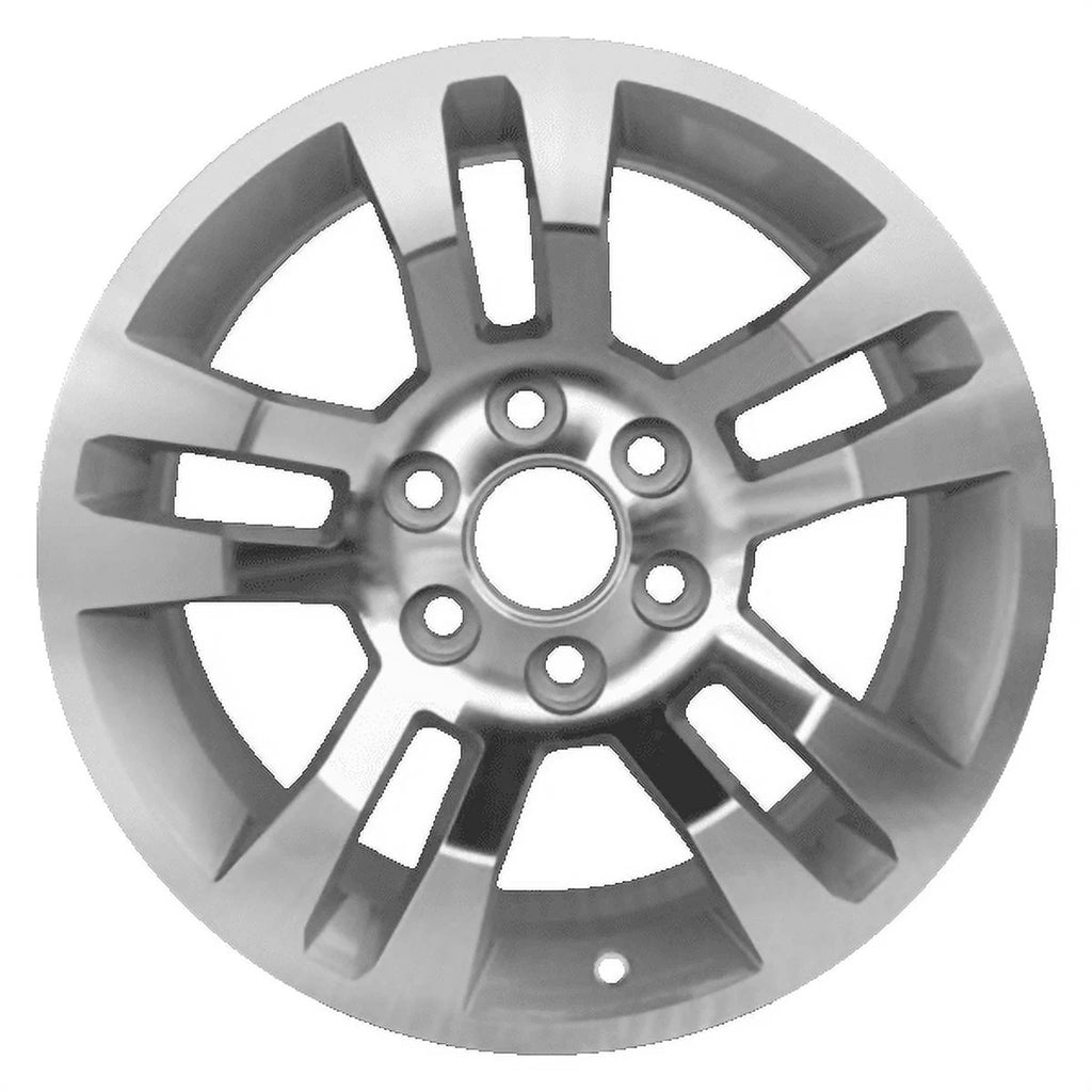 18 Inch Wheel for 2014-2018 Chevy Silverado 1500 2015-2018 Suburban 1500 Tahoe 6 Lug Silver Aluminum Rim