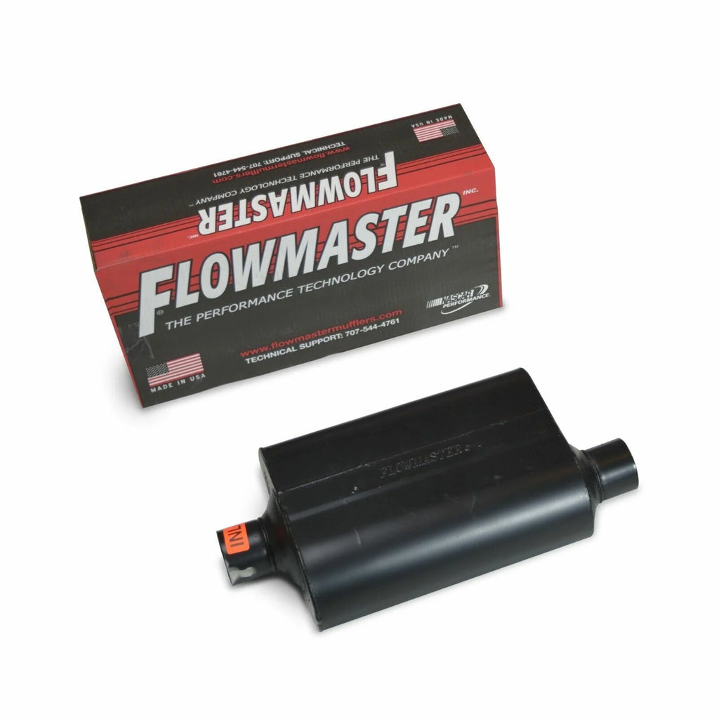 84-01 Jeep Cherokee 2.5" Aluminized Exhaust Kit Flowmaster Super 40 Tip Side