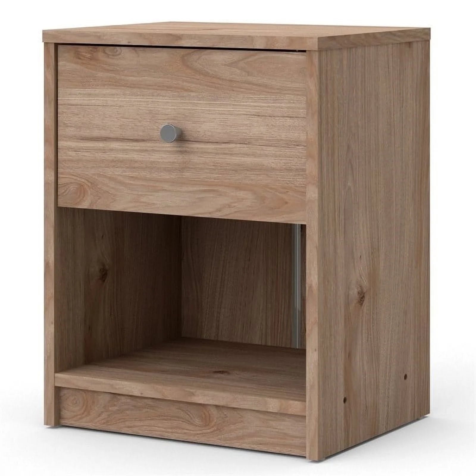 3 Piece Dresser and Nightstand Bedroom Set in Jackson Hickory