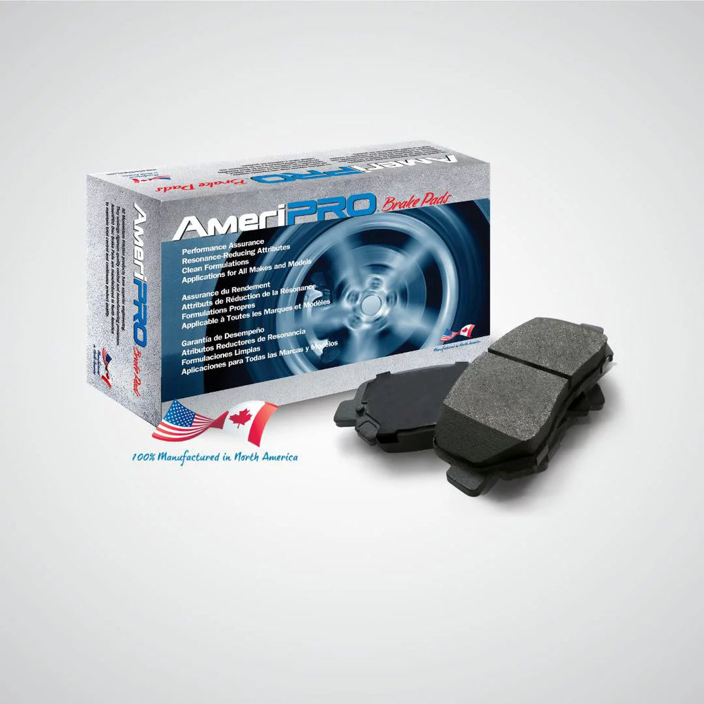 AmeriPRO Ceramic Pads Park Shoe For 19-20 Hyundai Santa Fe Dual Piston Caliper