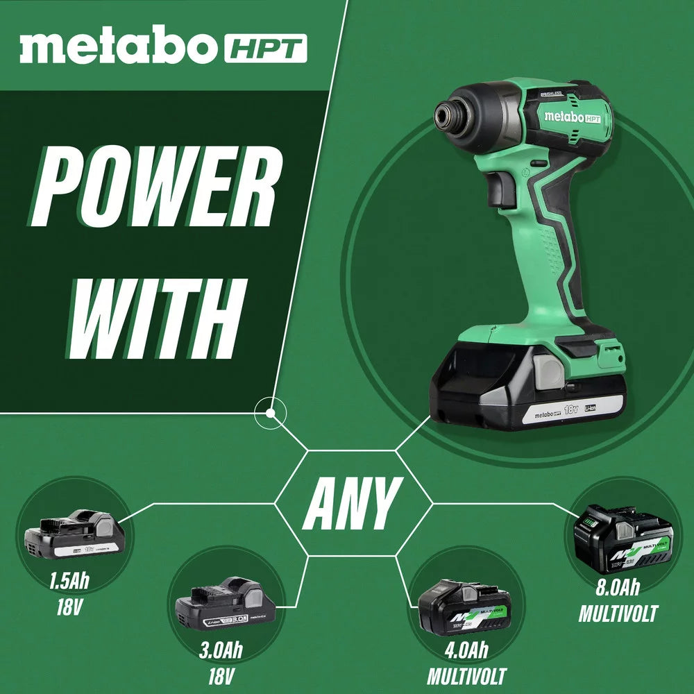 18V Brushless Lithium-Ion Sub-Compact 1/4 in. Cordless Impact Driver (1.5 Ah)