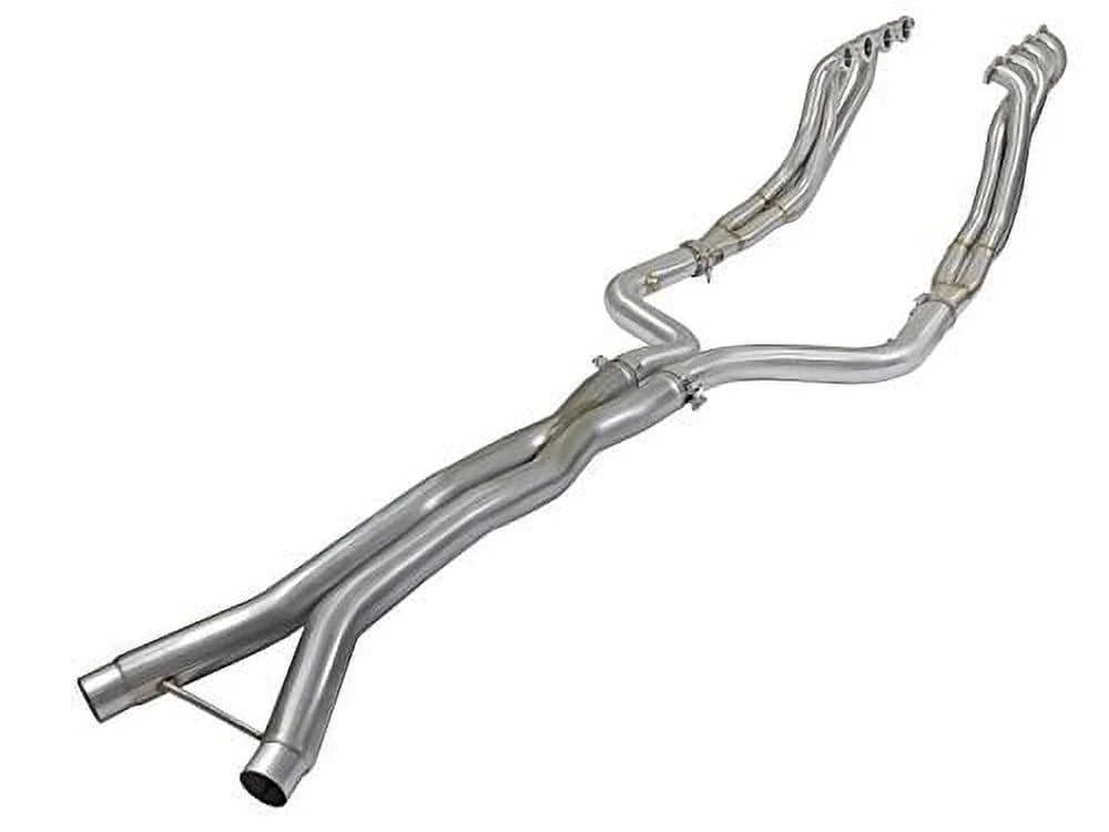 aFe Power 48-34127-YN Twisted Steel Tri-Y Header/X-Pipe (Race), (Non-Carb Fits select: 2016-2021 CHEVROLET CAMARO SS
