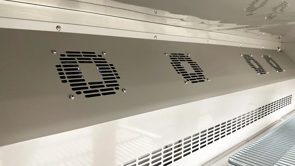 72 in. Commercial Undercounter Freezer 19 Cu.Ft. Stainless Steel Three-Door Commercial Freezer Heavy Duty