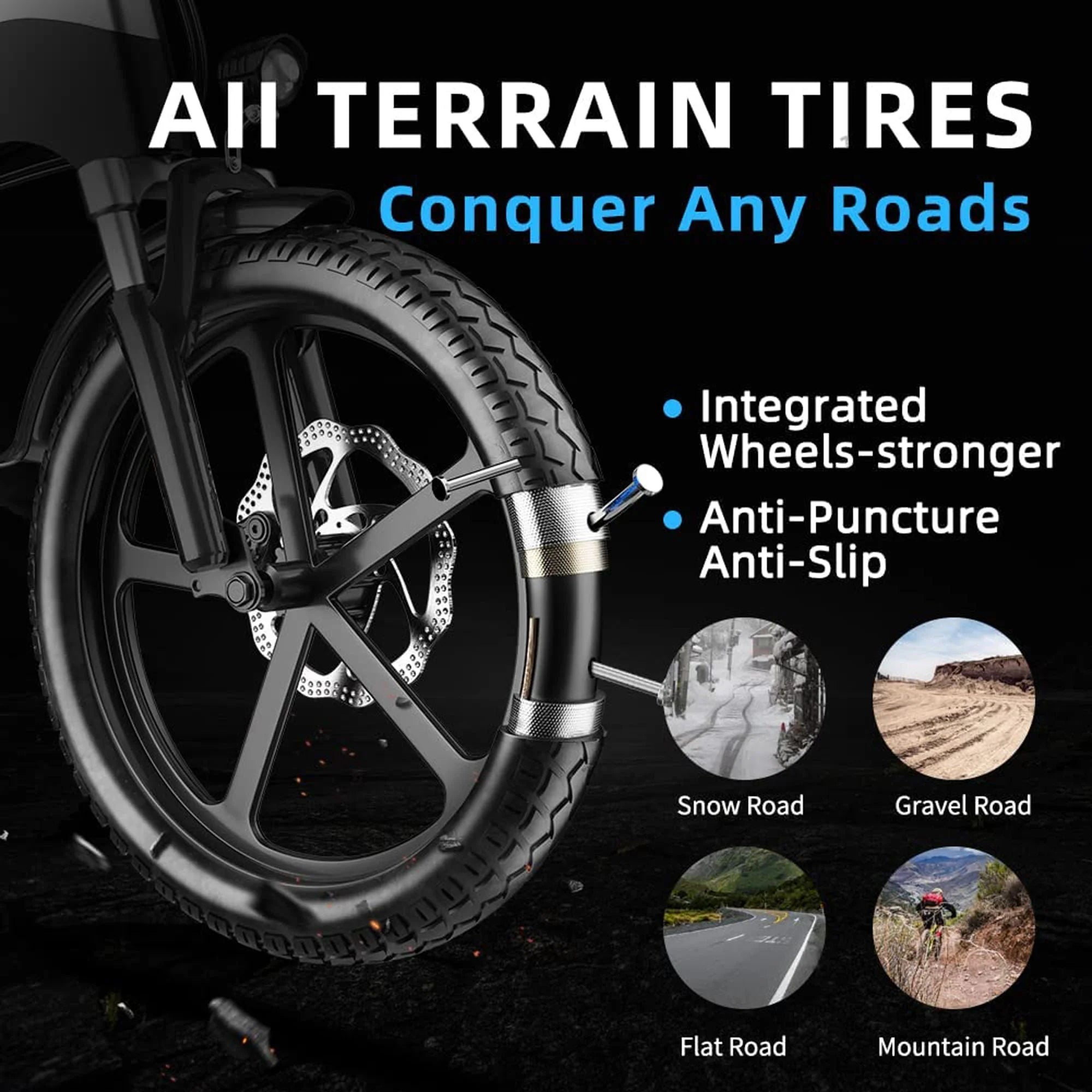 20'K6 Electric Bike for Adults,Ebike with 500W Motor 48V 10AH/12.8Ah Battery, E Bikes Shimano 7-Speed and Dual Shock Absorber Folding Electric Road Bicycle for Urban Commuting