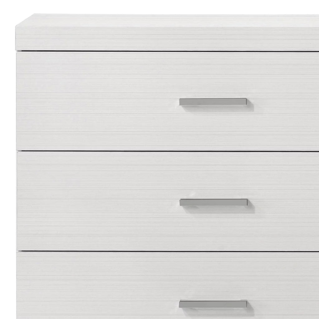 ACME Casilda 5-Drawer Wooden Chest in White