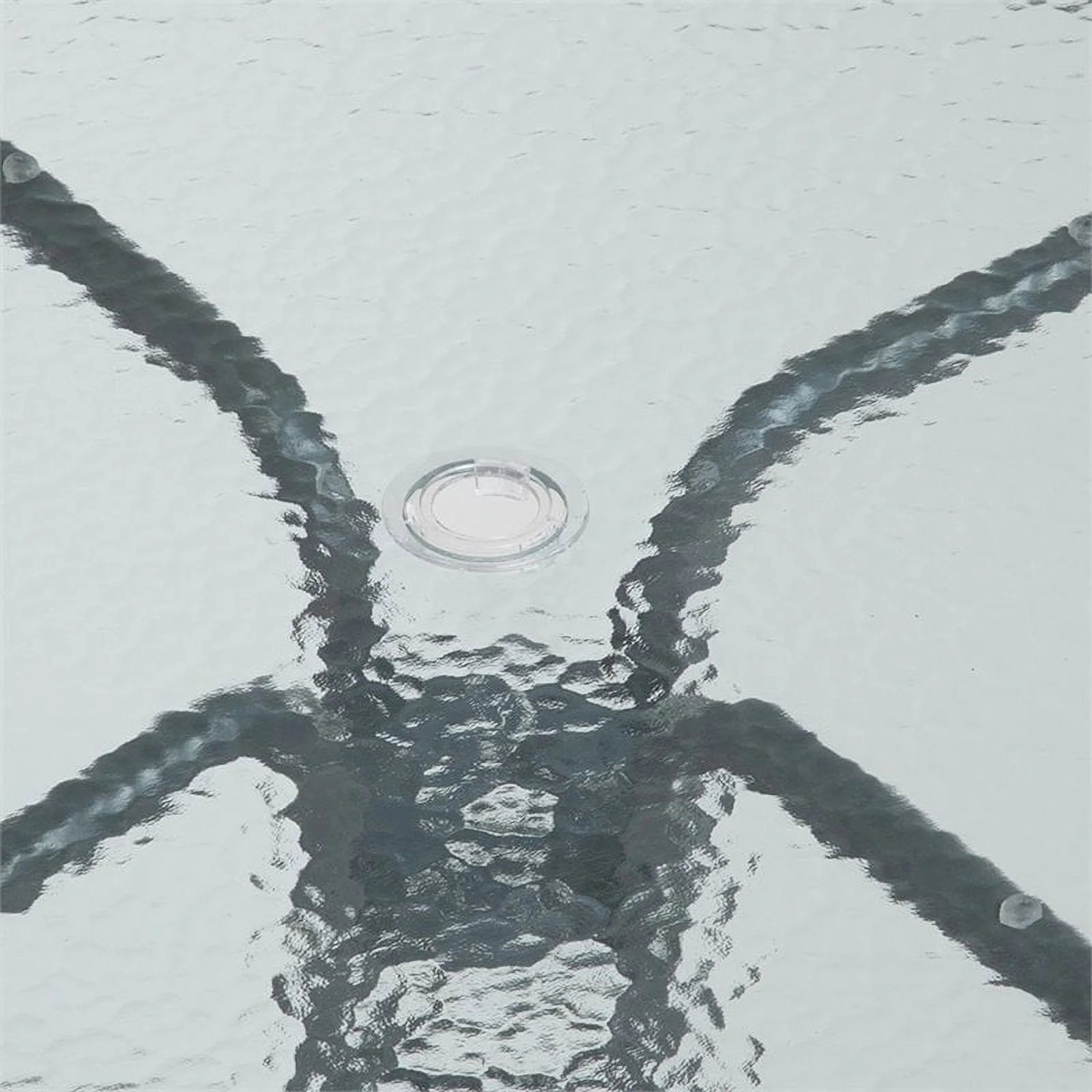 Afuera Living Contemporary 6 Piece Patio Dining Set with Umbrella