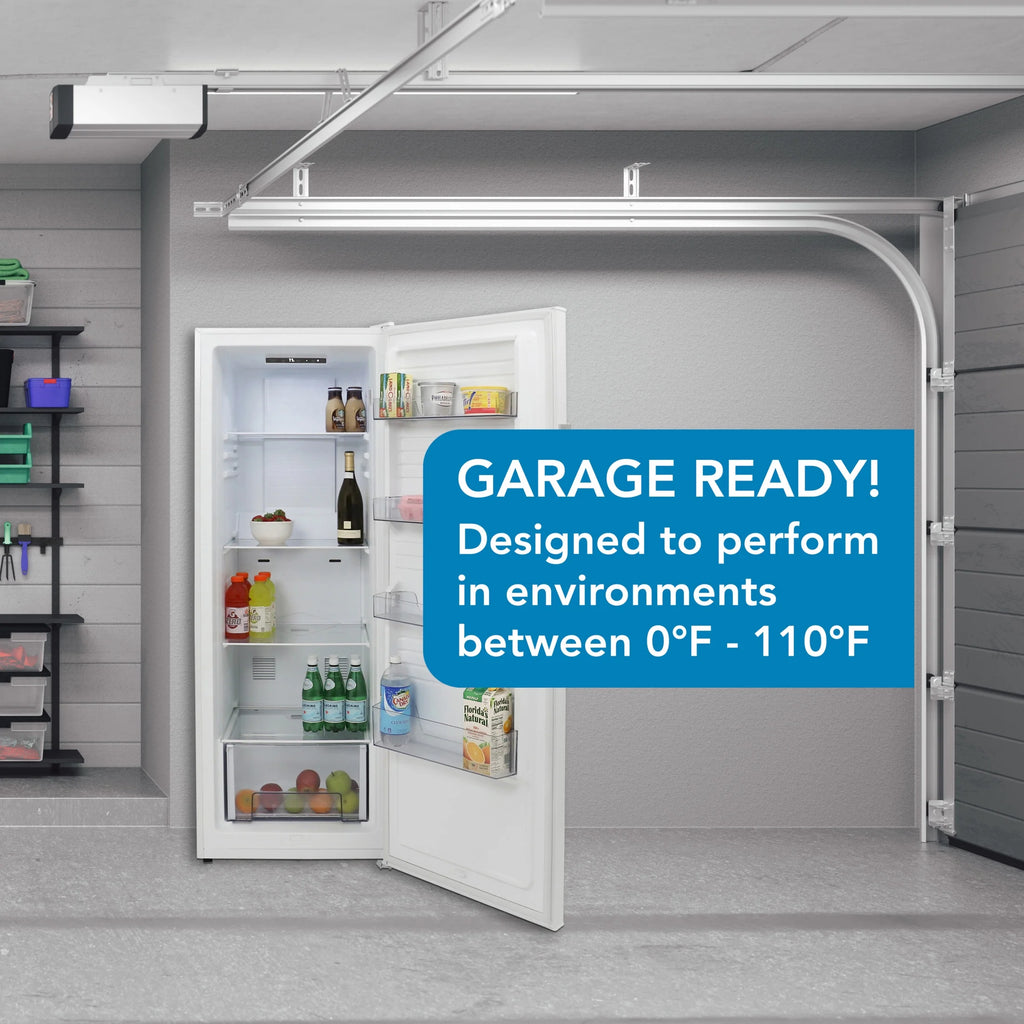 Avanti 10.8 Cu ft Vertical Freezer, in White (AV1081VFK0W)